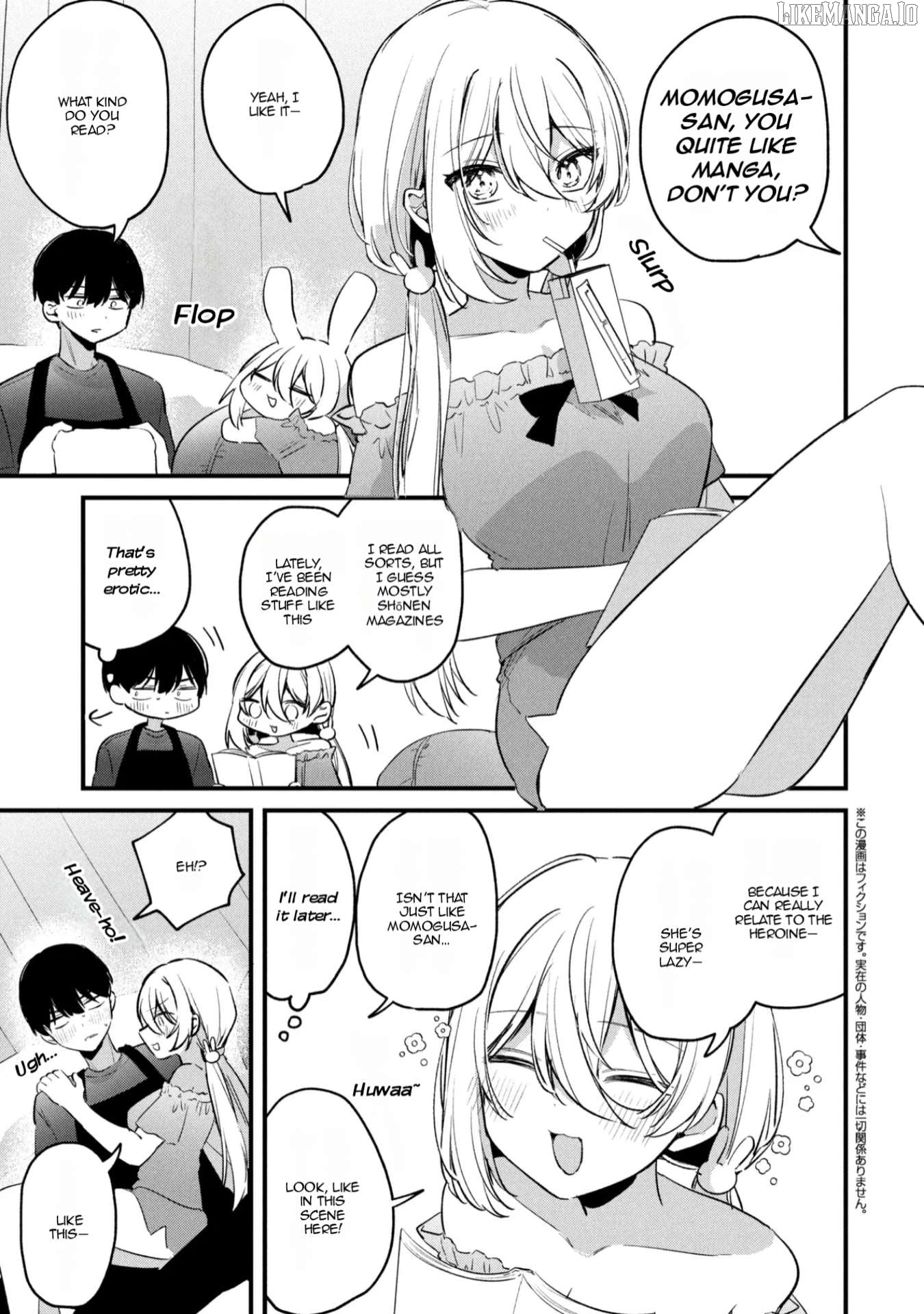 Momogusa-san ga Momogusa Sugiru!! Chapter 14.2 - page 2
