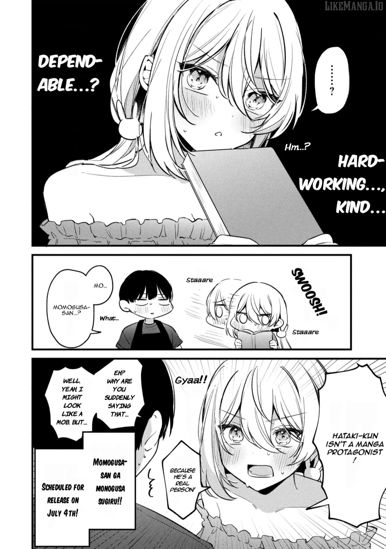 Momogusa-san ga Momogusa Sugiru!! Chapter 14.2 - page 5
