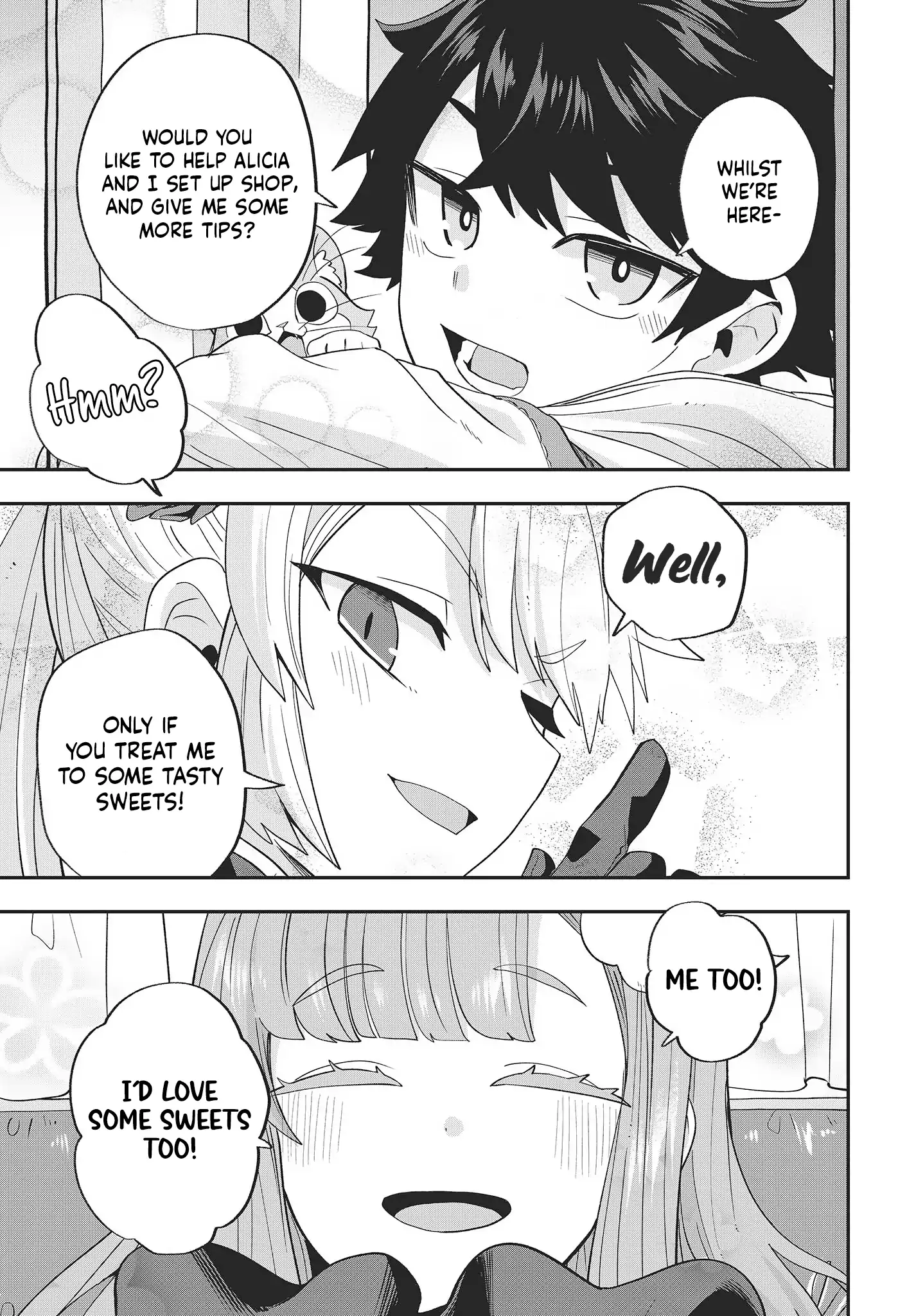 Muteki Shounin no Isekai Nariagari Monogatari ~Gendai no Seihin o Jizai ni Toriyoseru Sukiru ga Aru Node Isekai de wa Rakushoudesu~ Chapter 15 - page 31