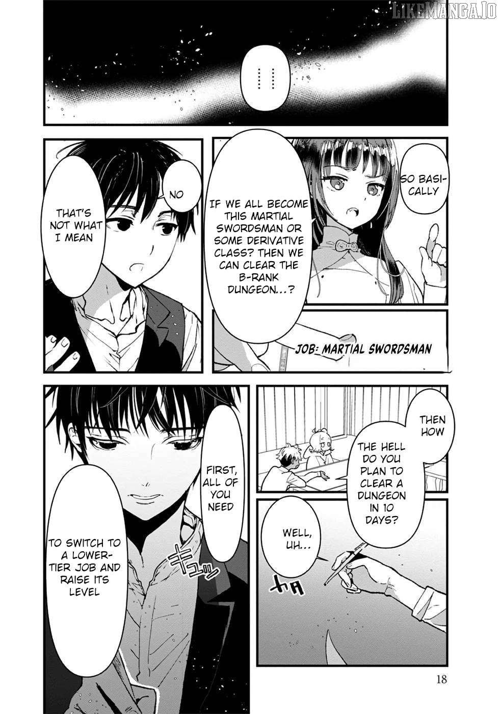 I Am not the Hero. -The Guy who Reigns Supreme in the VR World. -After Reincarnating, He Restarts his Life from Scratch as a Level-1 Jobless Person Chapter 6 - page 17