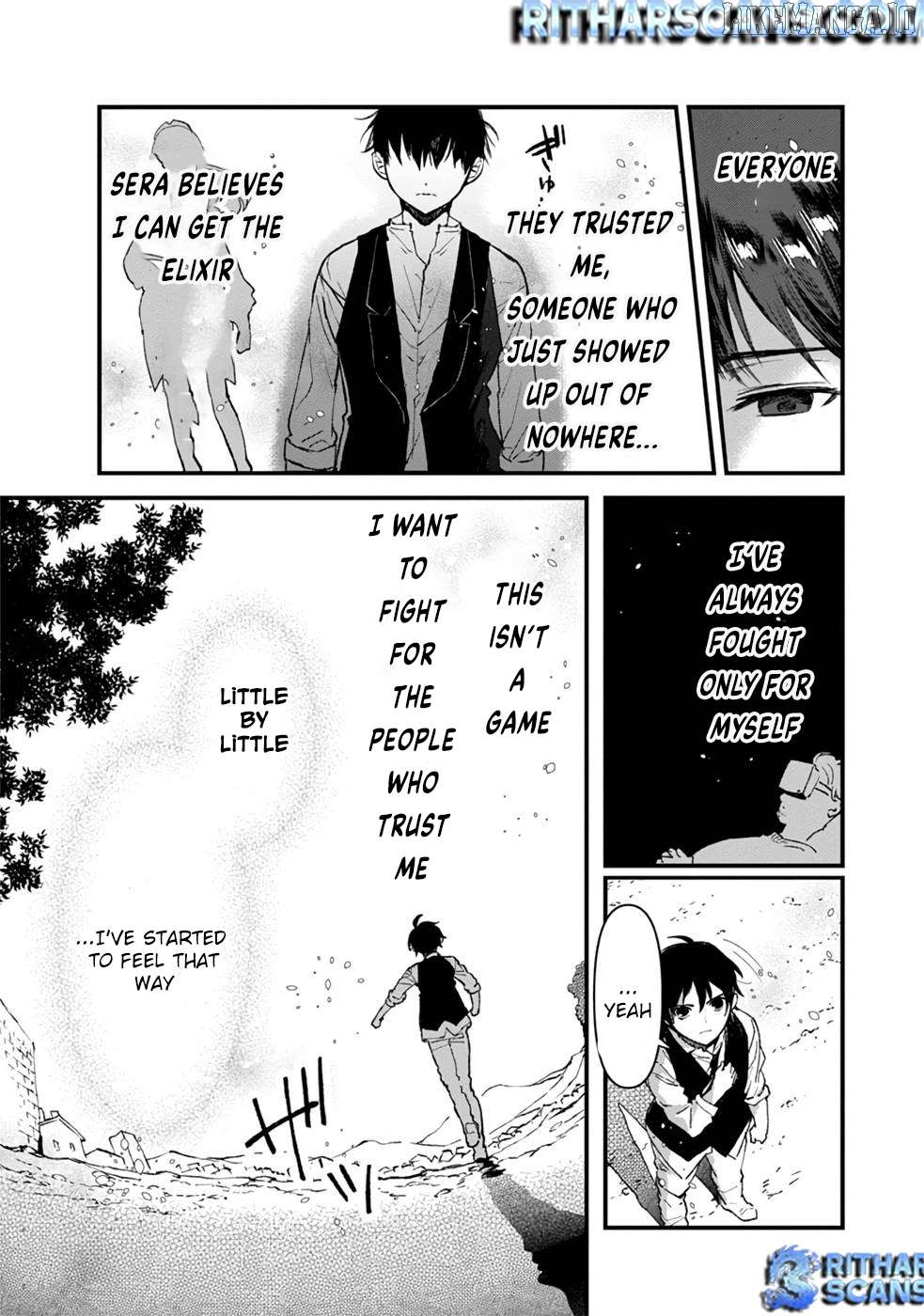 I Am not the Hero. -The Guy who Reigns Supreme in the VR World. -After Reincarnating, He Restarts his Life from Scratch as a Level-1 Jobless Person Chapter 6 - page 38
