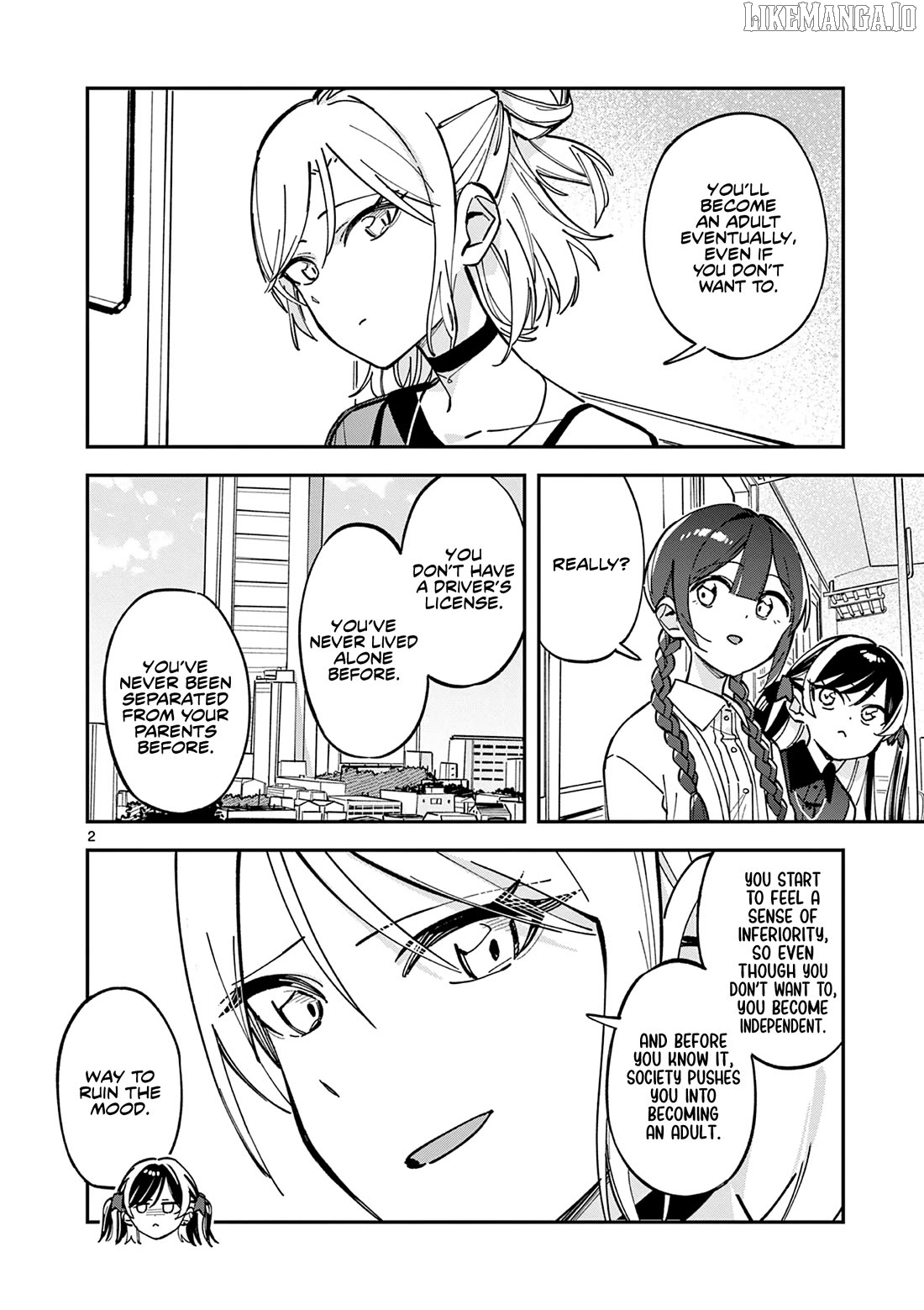 After School, We Wander in Space. Chapter 24 - page 2
