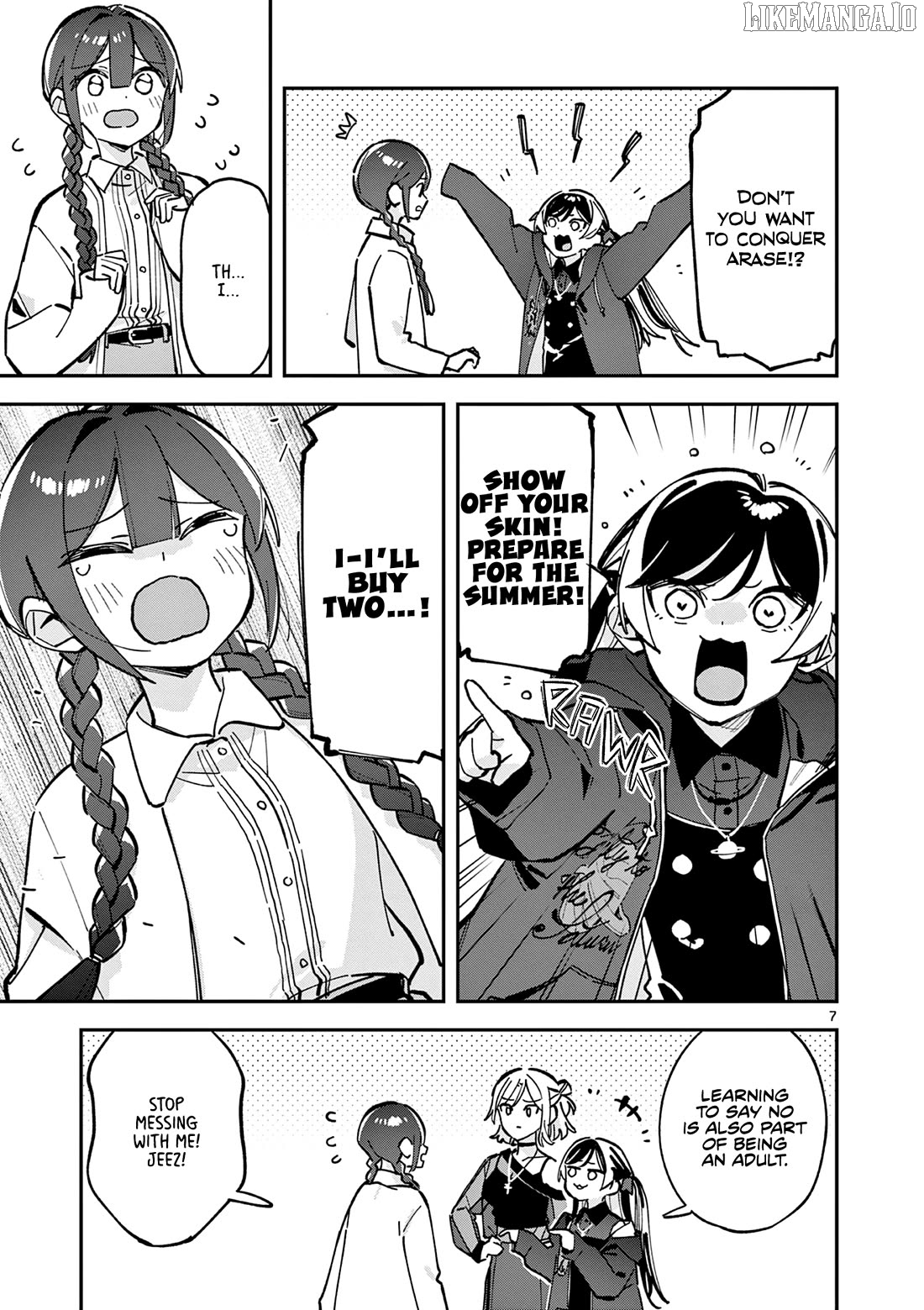 After School, We Wander in Space. Chapter 24 - page 7