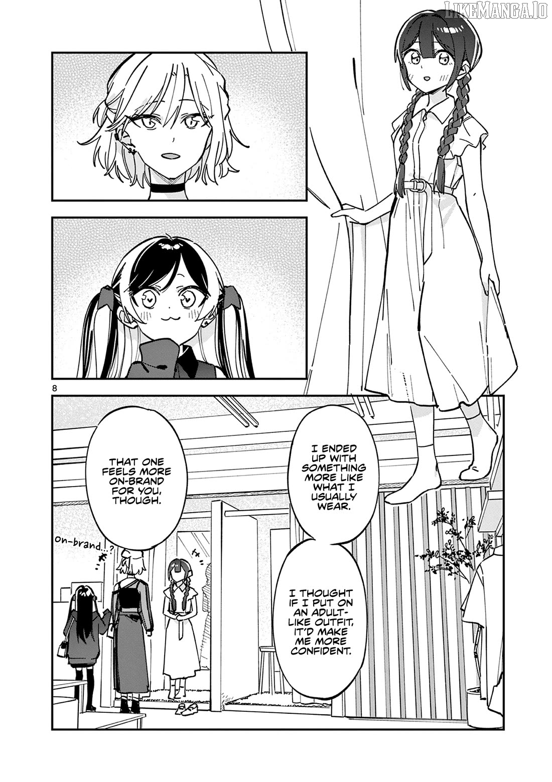 After School, We Wander in Space. Chapter 24 - page 8
