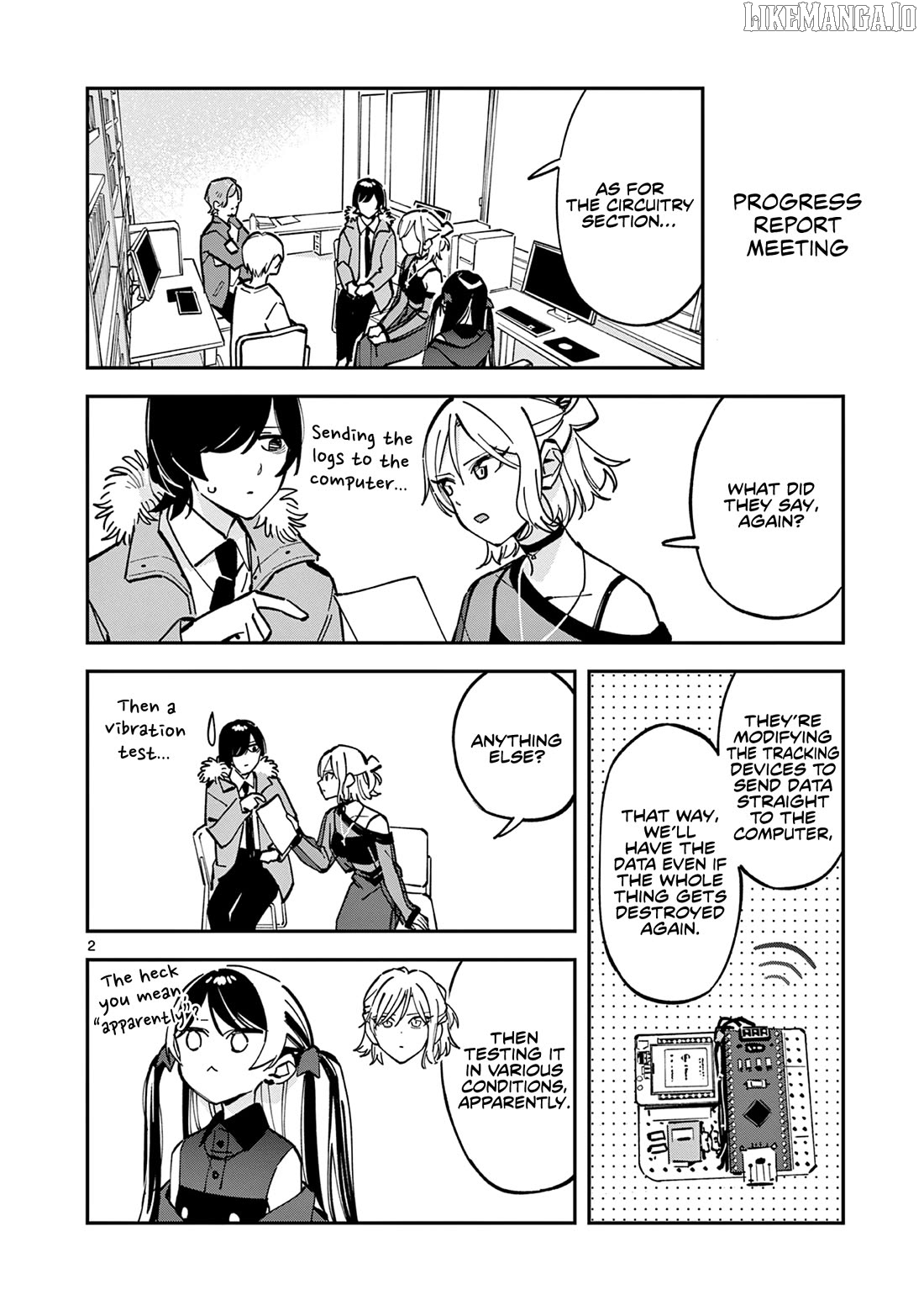 After School, We Wander in Space. Chapter 26 - page 2
