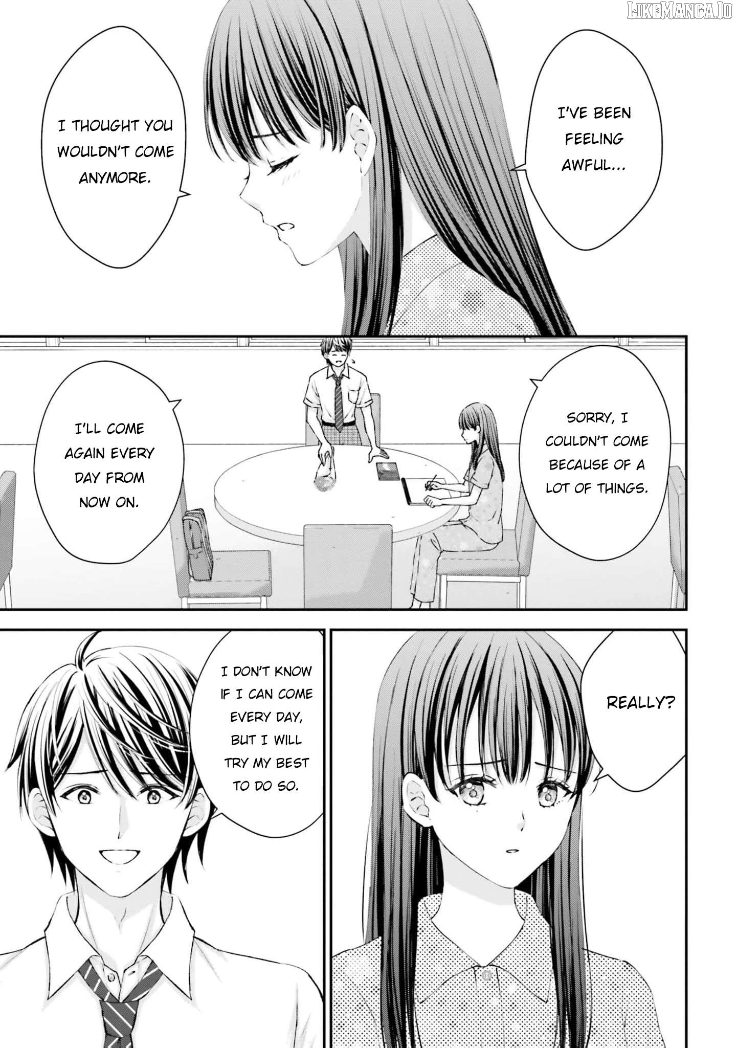 Yomei Ichinen to Senkokusareta Boku ga, Yomei Hantoshi no Kimi to Deatta Hanashi Chapter 7 - page 8