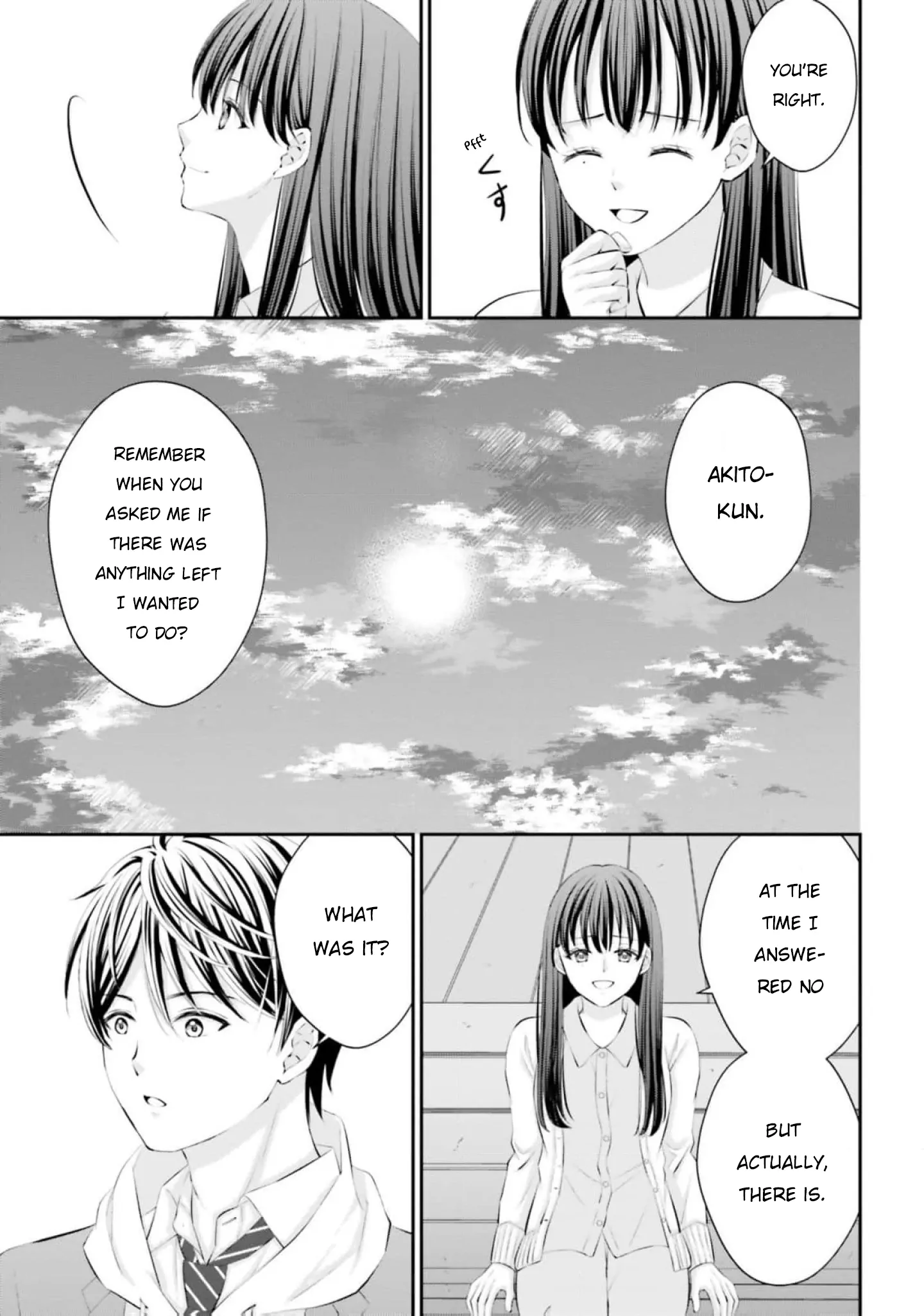 Yomei Ichinen to Senkokusareta Boku ga, Yomei Hantoshi no Kimi to Deatta Hanashi Chapter 8 - page 9
