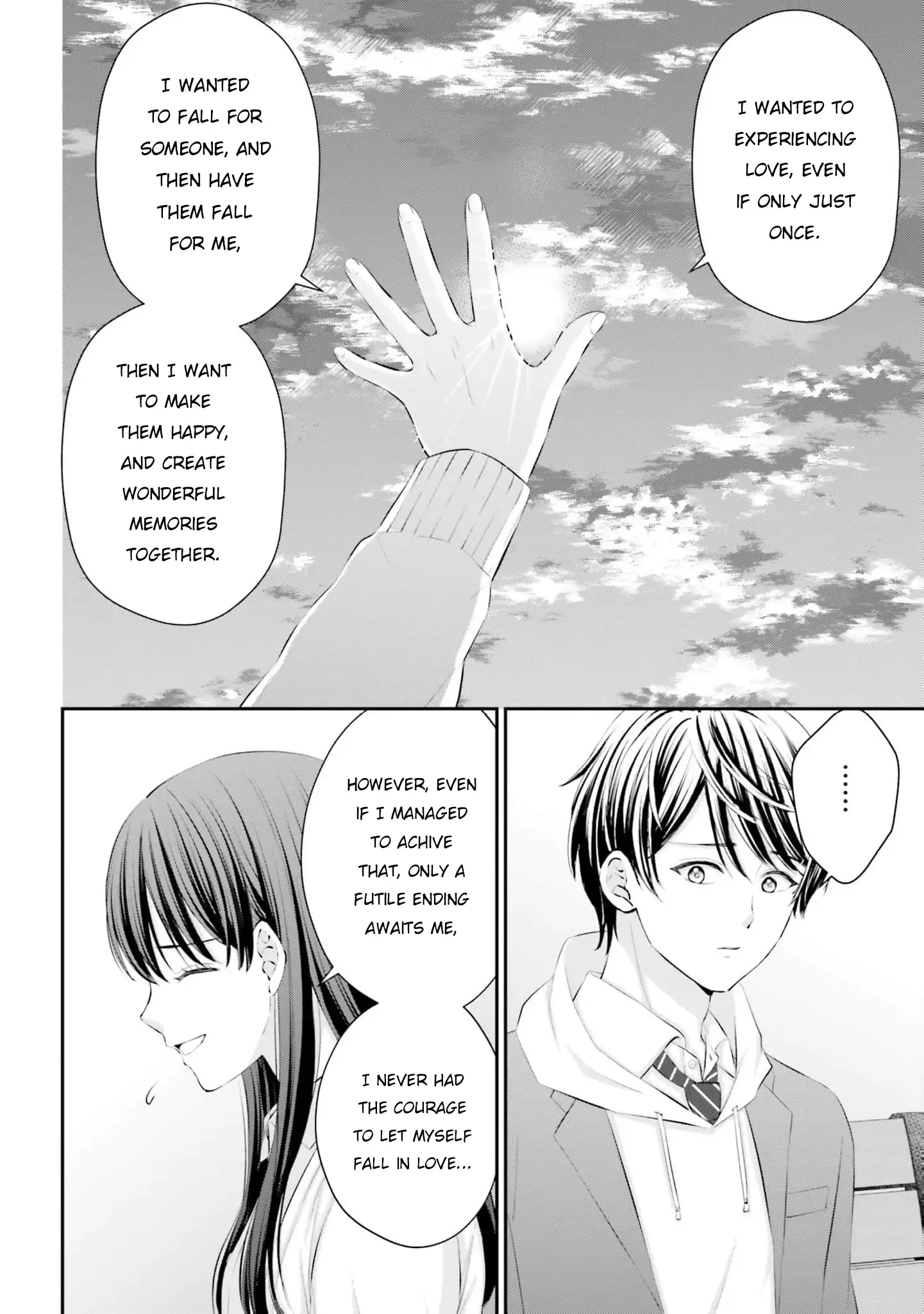Yomei Ichinen to Senkokusareta Boku ga, Yomei Hantoshi no Kimi to Deatta Hanashi Chapter 8 - page 10