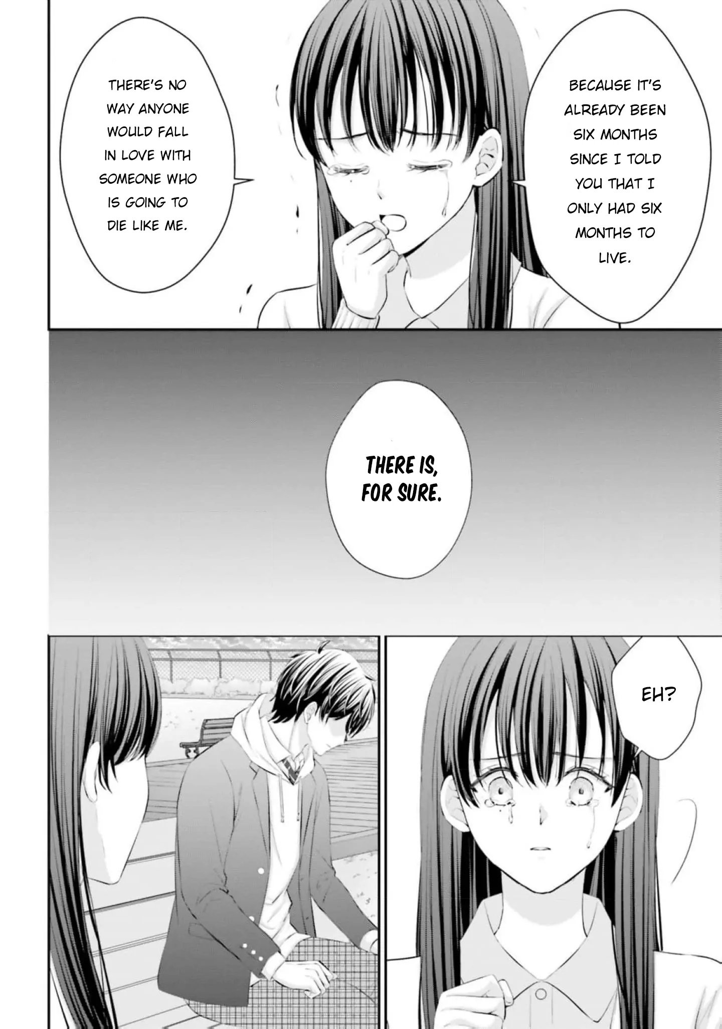 Yomei Ichinen to Senkokusareta Boku ga, Yomei Hantoshi no Kimi to Deatta Hanashi Chapter 8 - page 12