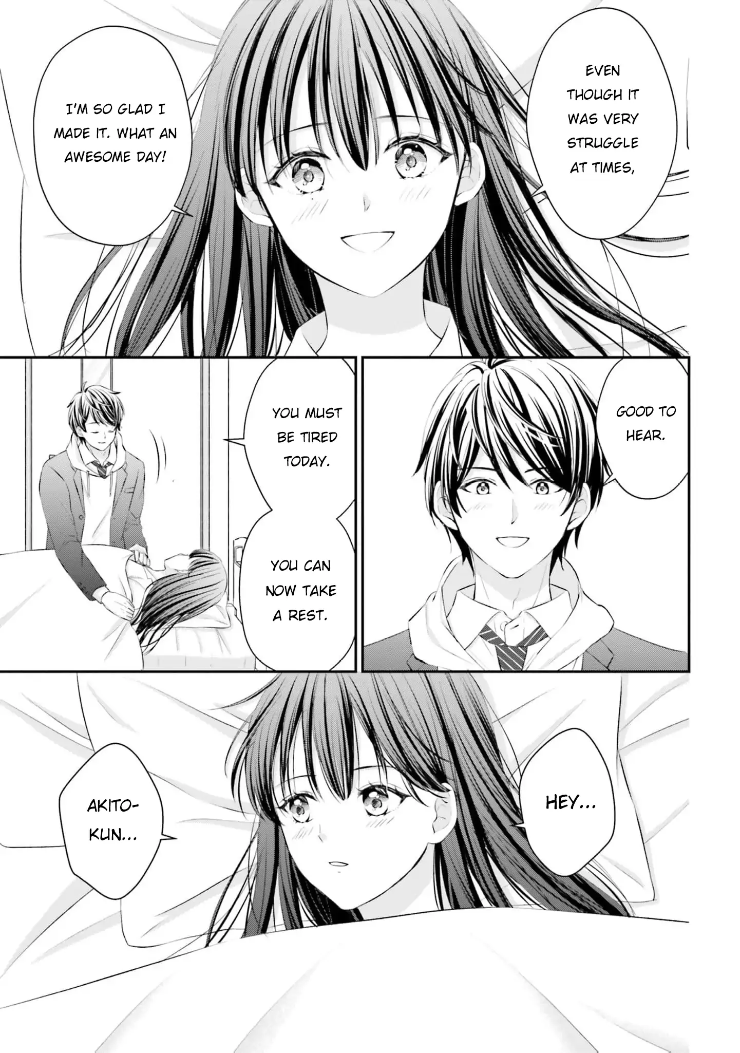 Yomei Ichinen to Senkokusareta Boku ga, Yomei Hantoshi no Kimi to Deatta Hanashi Chapter 8 - page 33