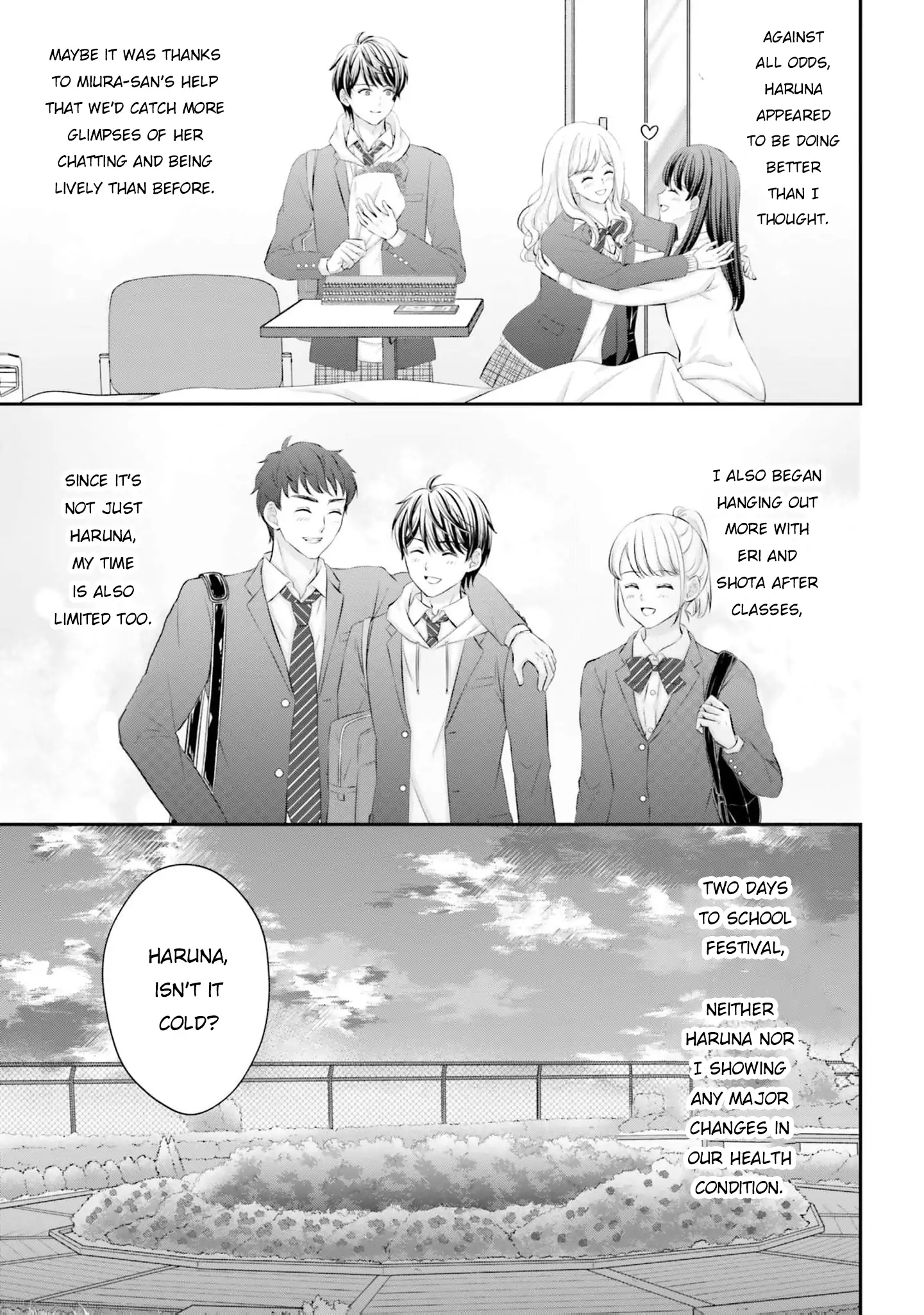 Yomei Ichinen to Senkokusareta Boku ga, Yomei Hantoshi no Kimi to Deatta Hanashi Chapter 8 - page 7