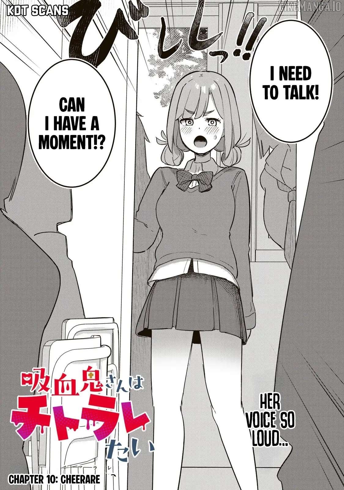 Kyuuketsuki-san wa Chitoraretai Chapter 10 - page 3