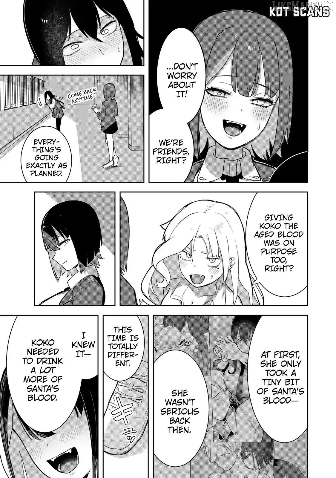 Kyuuketsuki-san wa Chitoraretai Chapter 8 - page 16
