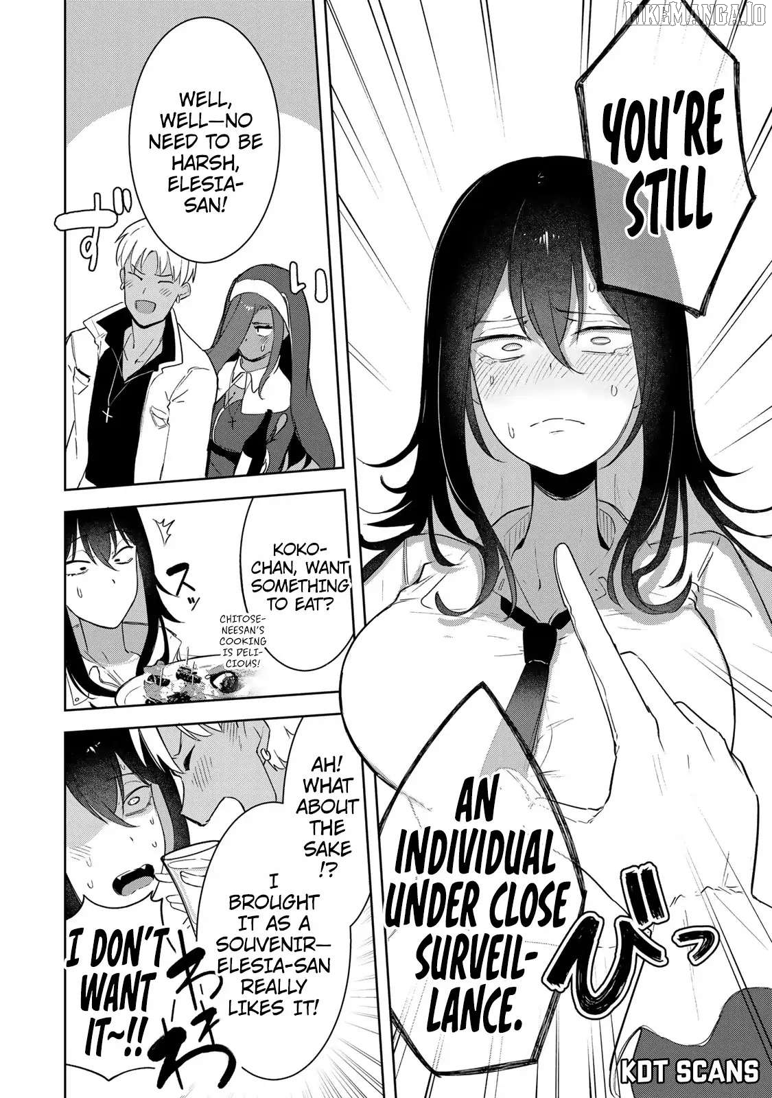 Kyuuketsuki-san wa Chitoraretai Chapter 8 - page 5