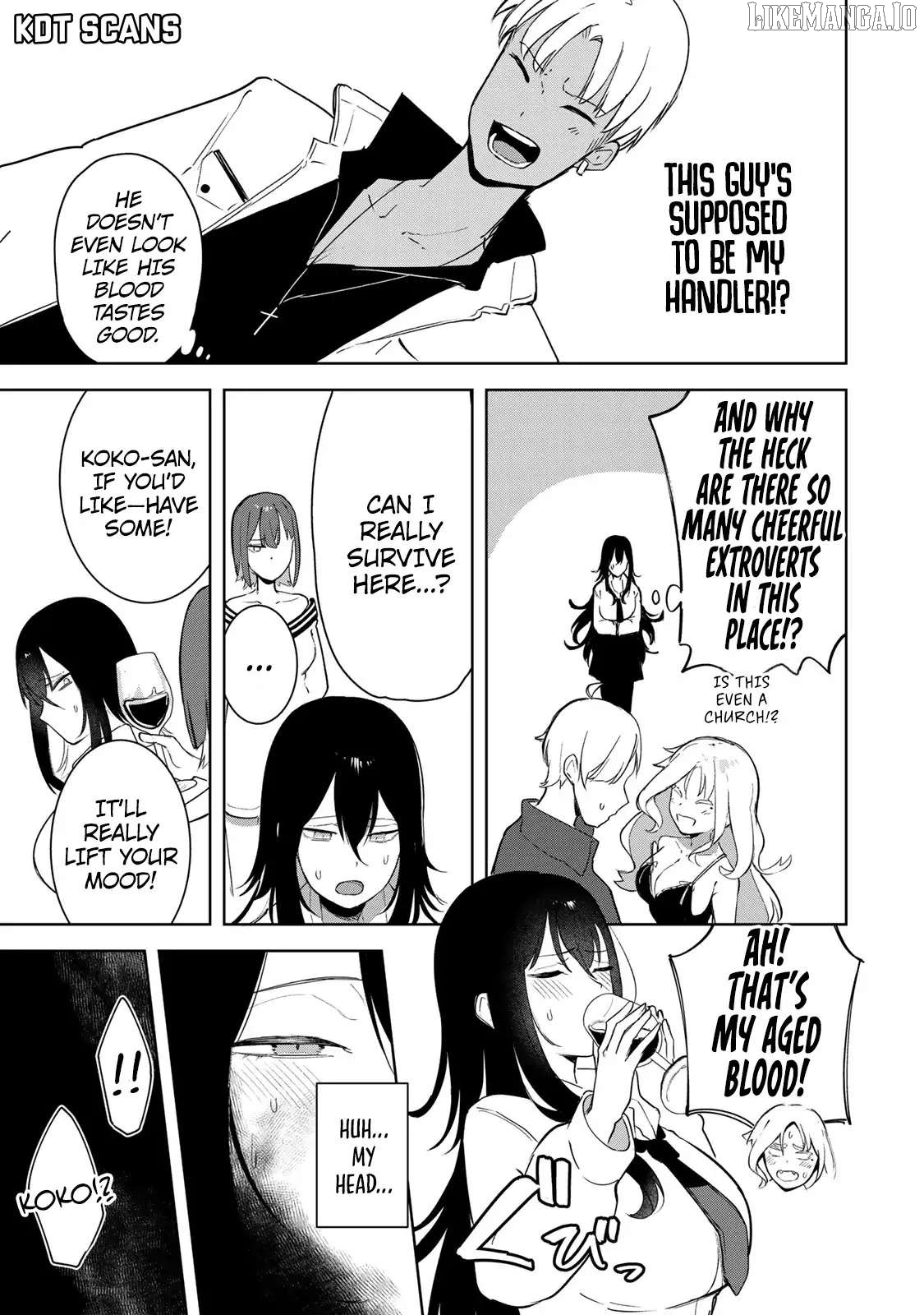 Kyuuketsuki-san wa Chitoraretai Chapter 8 - page 6
