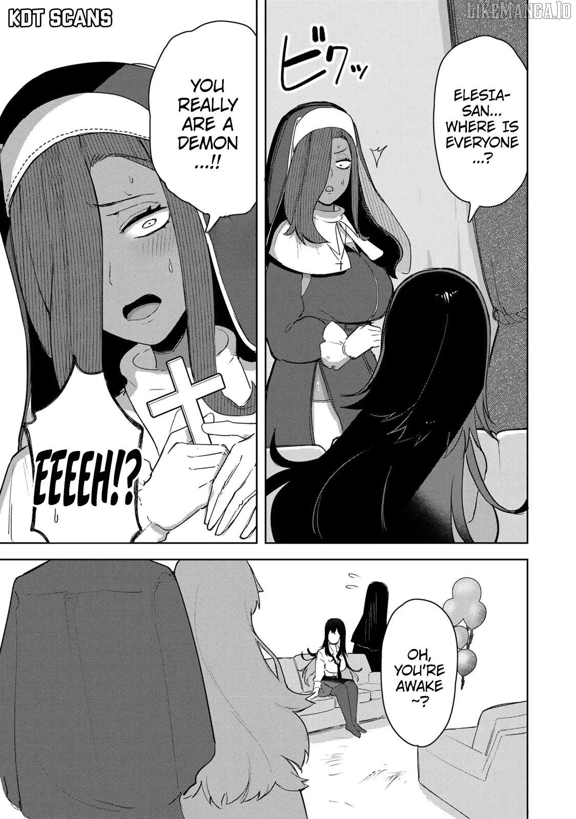 Kyuuketsuki-san wa Chitoraretai Chapter 8 - page 8