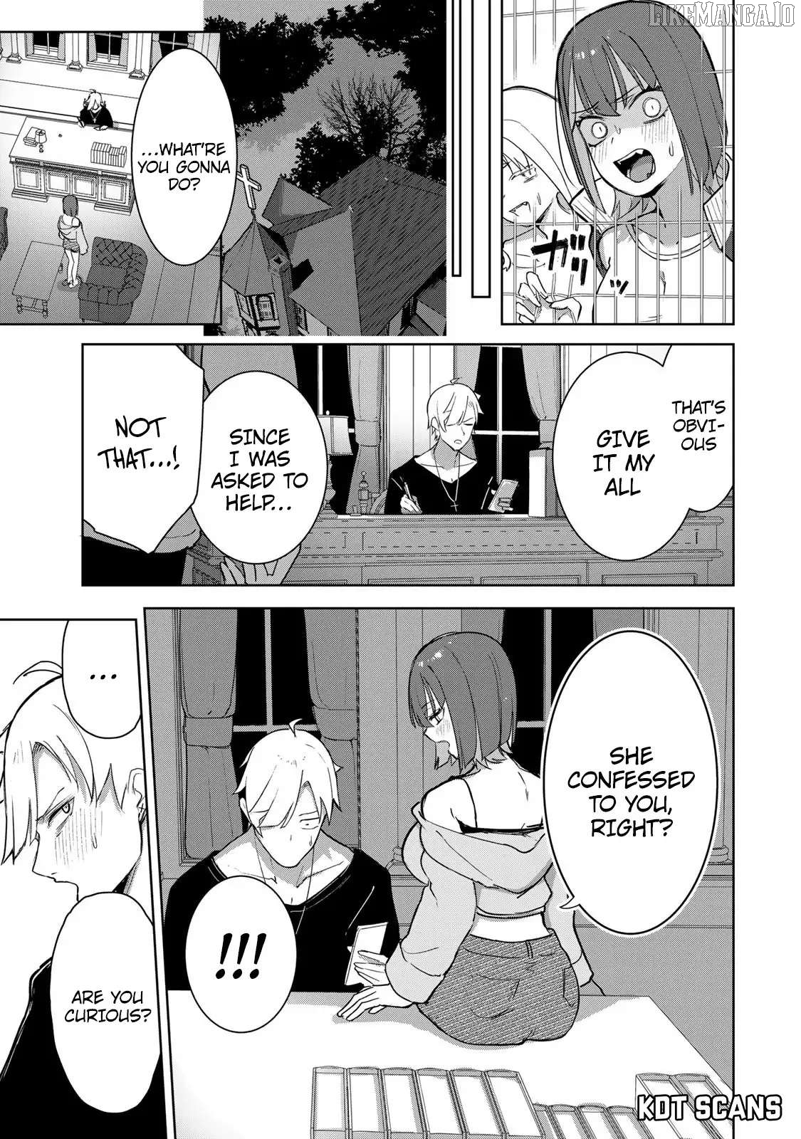 Kyuuketsuki-san wa Chitoraretai Chapter 9 - page 12
