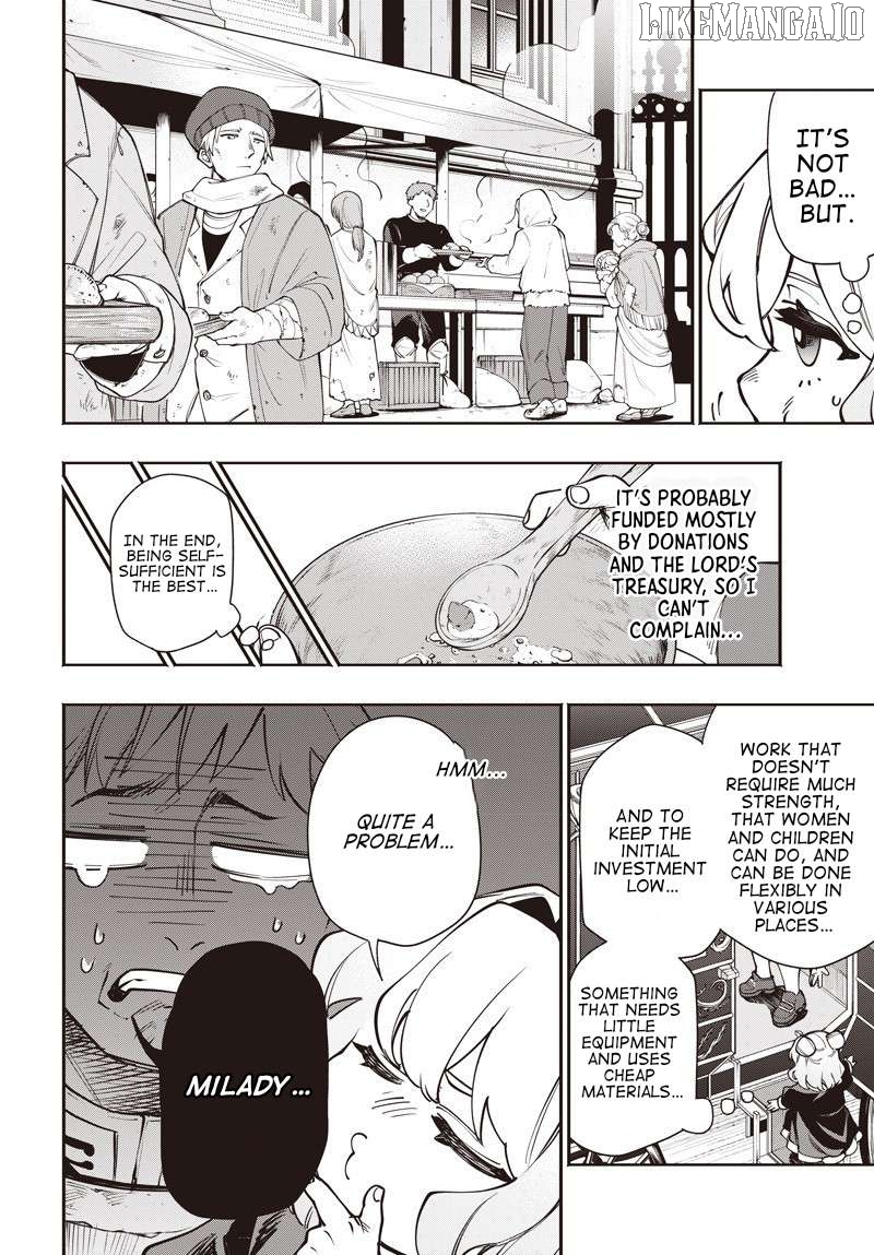 Tensei Arasaa Joshi no Kotoyo Kaikatsu - Seiryaku Kekkon wa Iya na no de, Zatsugaku Chishiki de Tanoshii Kaikaku Life wo Kekkou Shichaimasu! Chapter 14 - page 19