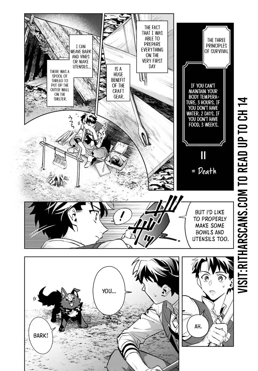 A Comfortable Crafting Life in the Corner of Another World: The Workshop Given by the Goddess Was a Bit Too Overpowered Chapter 2 - page 17