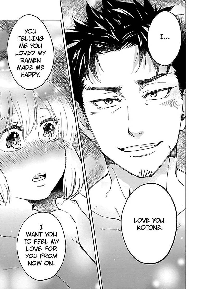 The Scary-Looking Ramen Shop Owner Prepares Me With Smothering Love (Official) [Renta Ver.] Chapter 10 - page 35