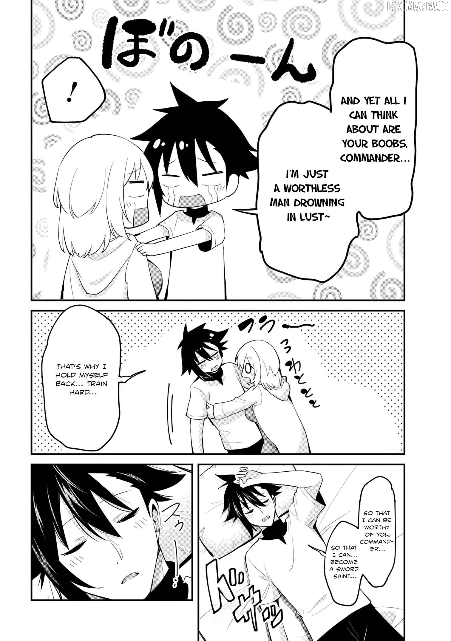 I’ve Become A Holy Knight, But The Commander’s Breasts Are Too Amazing To Cleanse My Soul Chapter 27 - page 22