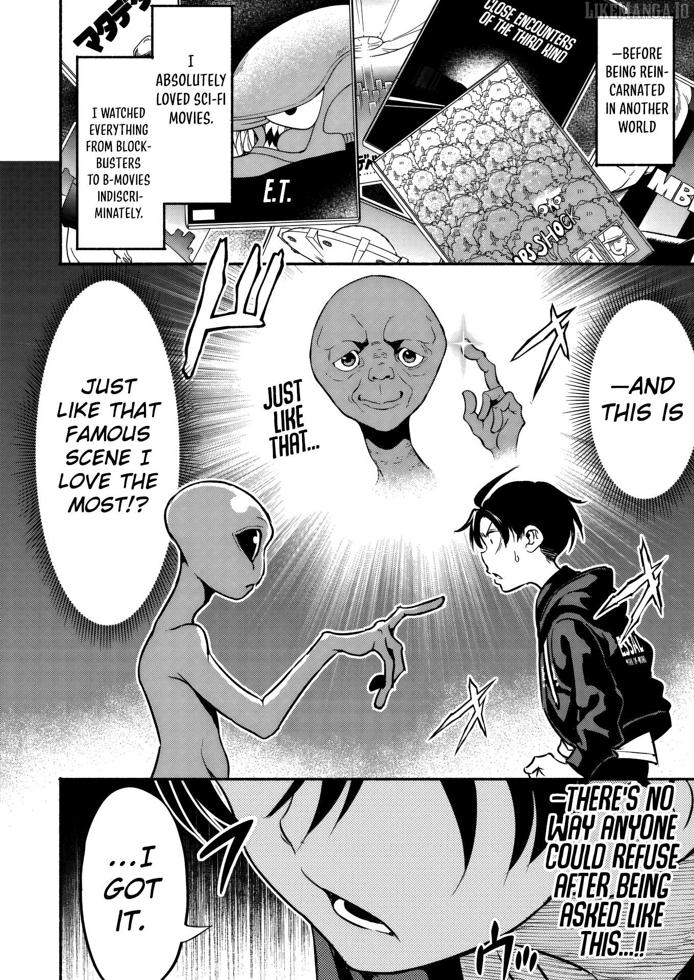 Isekai kara kikan shitara chikyuu mo kanari fantajiu deshita. Ato, makeheroin-domo kocchi minna. Chapter 5 - page 13