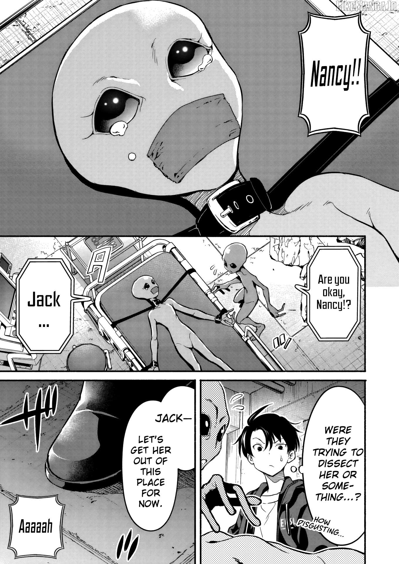 Isekai kara kikan shitara chikyuu mo kanari fantajiu deshita. Ato, makeheroin-domo kocchi minna. Chapter 5 - page 24