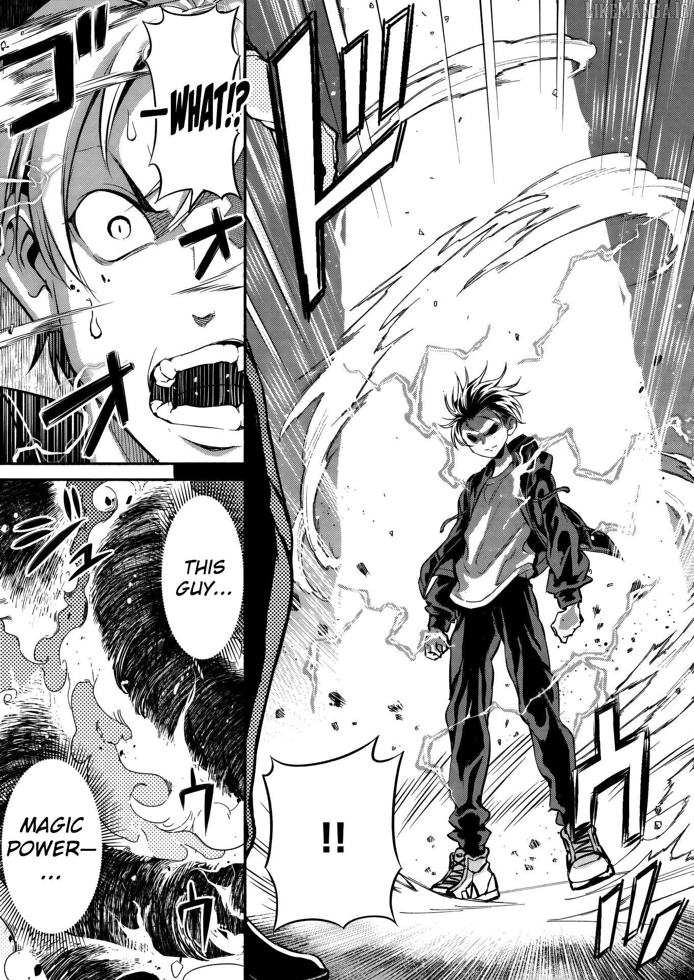 Isekai kara kikan shitara chikyuu mo kanari fantajiu deshita. Ato, makeheroin-domo kocchi minna. Chapter 5 - page 30