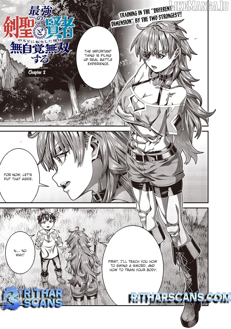I Reincarnated Under the Strongest Swordmaster and Sage and Unknowingly Became Unrivaled Chapter 2.1 - page 1