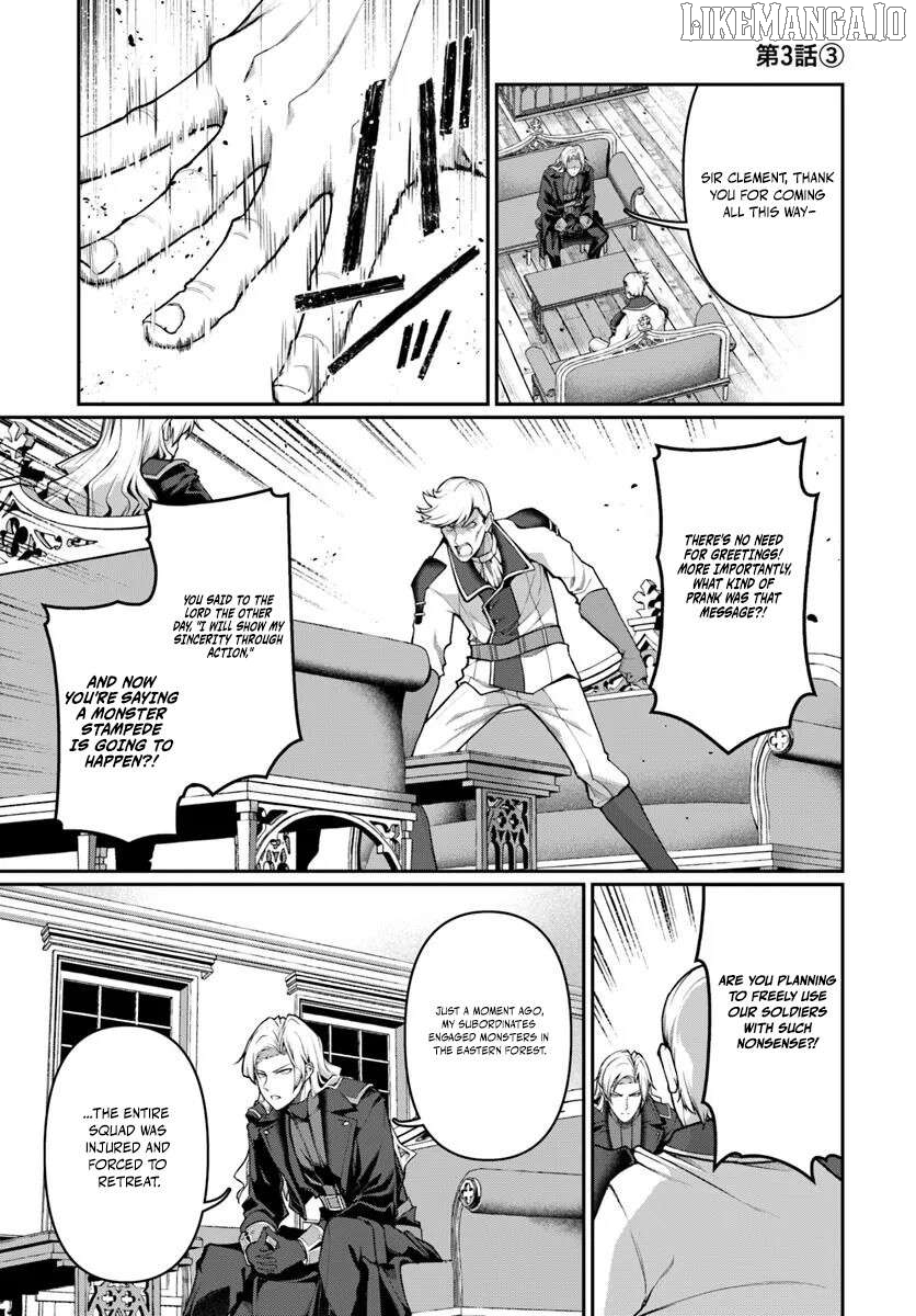 Ore, Akuyaku Kishidanchou ni Tensei suru Chapter 3.3 - page 1