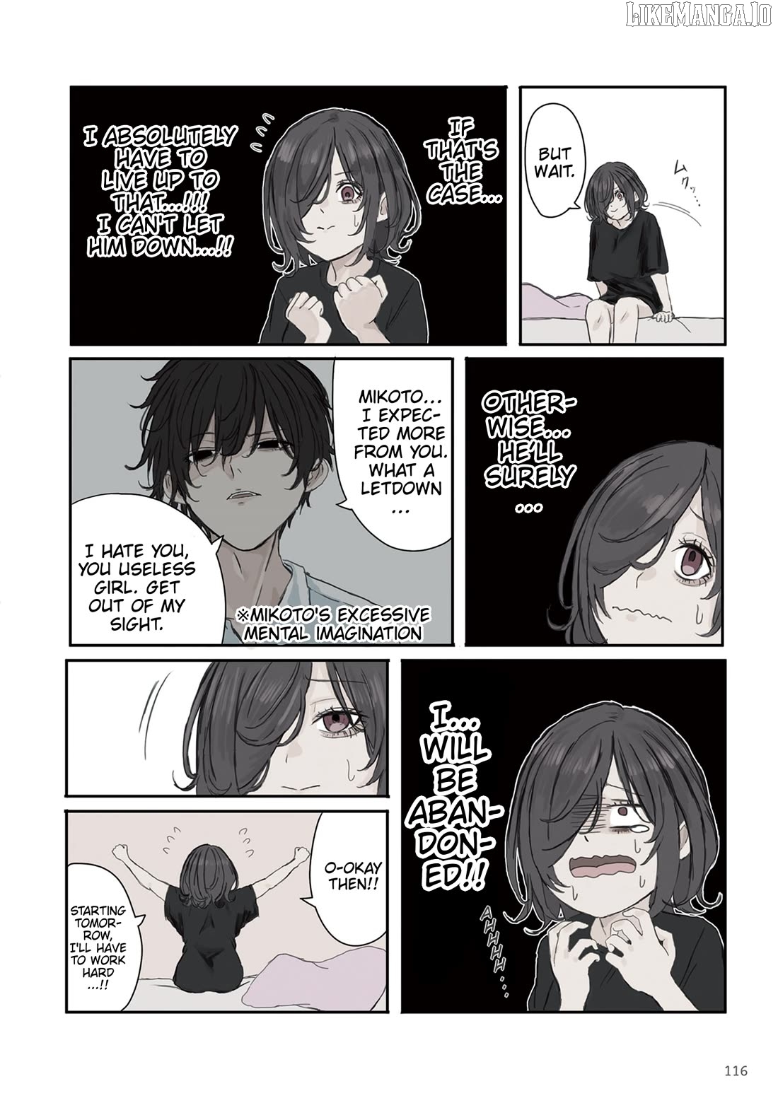Mikoto-chan wa Kirawa Retakunai! Chapter 30 - page 2