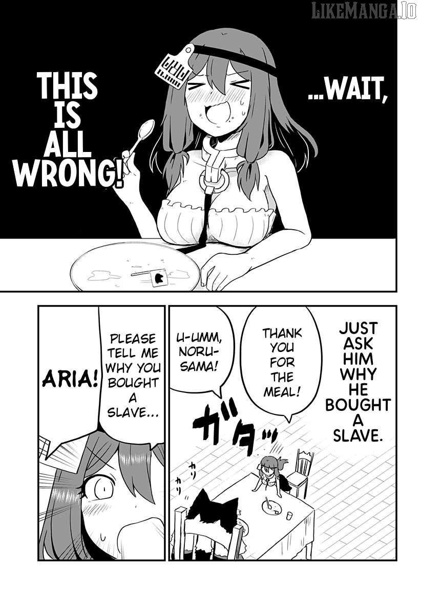 Dorei no Watashi-shi Mofumofu Shujin ga Toutokute Kyou mo Buji Shibou Chapter 14 - page 3