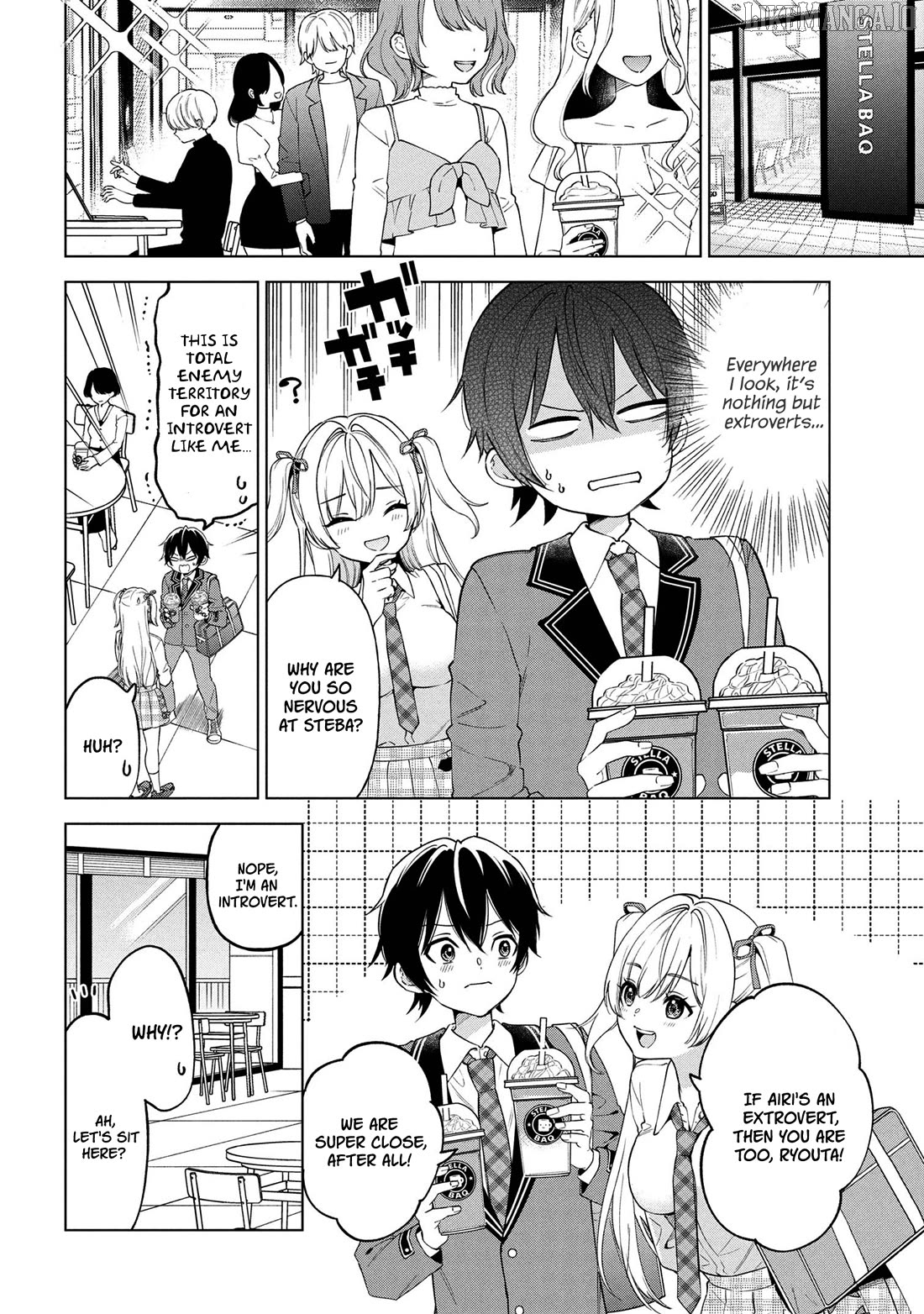 Inkyā no ore ga sekigae de S-kyū bishoujo ni kakomaretara himitsu no kankei ga hajimatta Chapter 5 - page 4