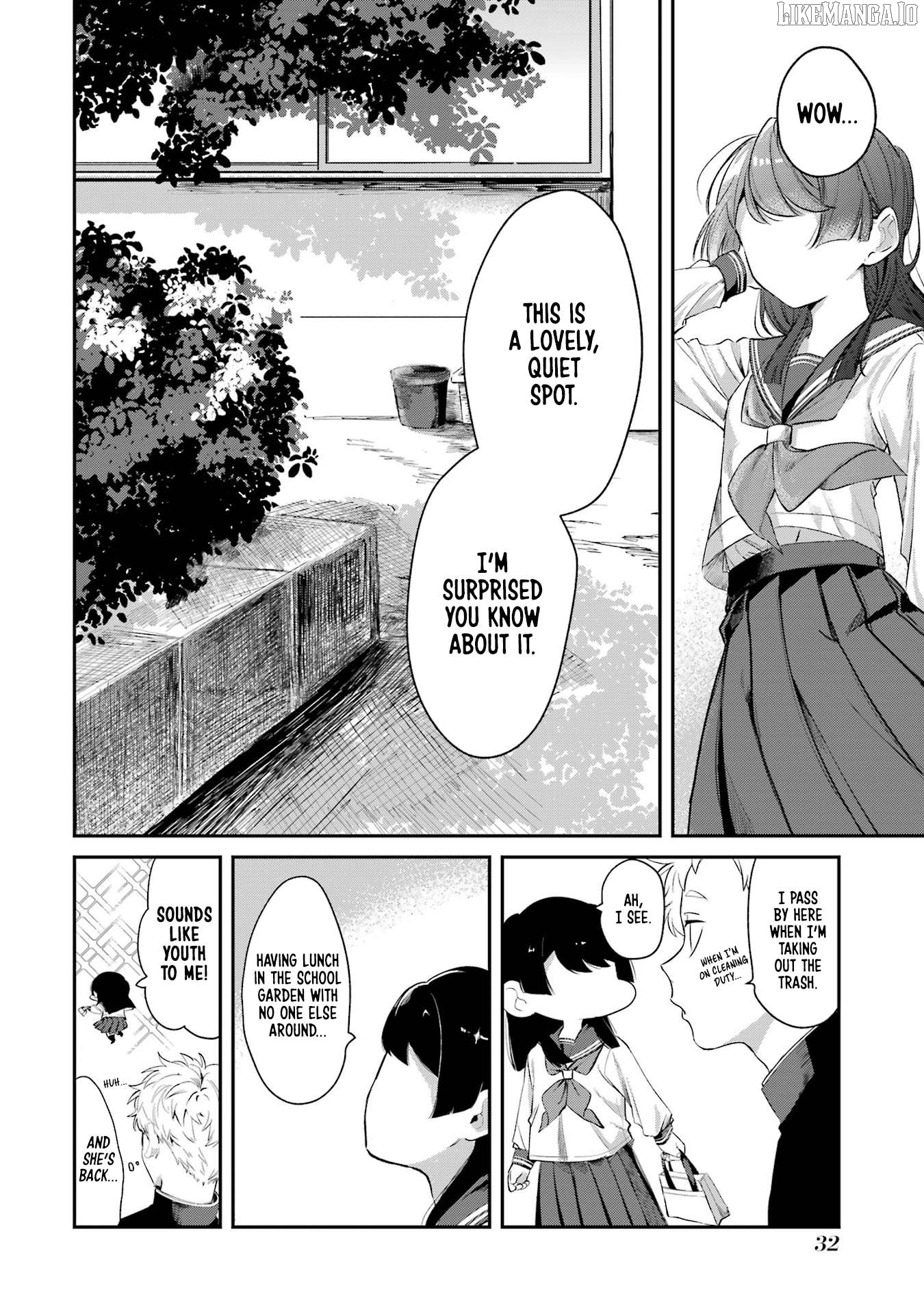 Tonari no Wakao-san wa Miesou de Mienai Chapter 3 - page 6