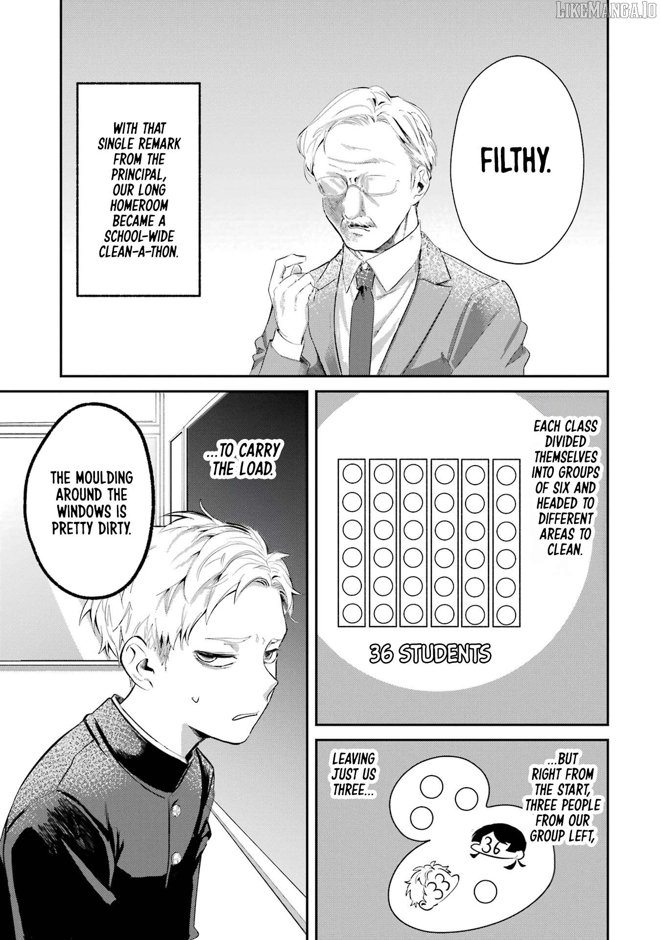 Tonari no Wakao-san wa Miesou de Mienai Chapter 4 - page 3