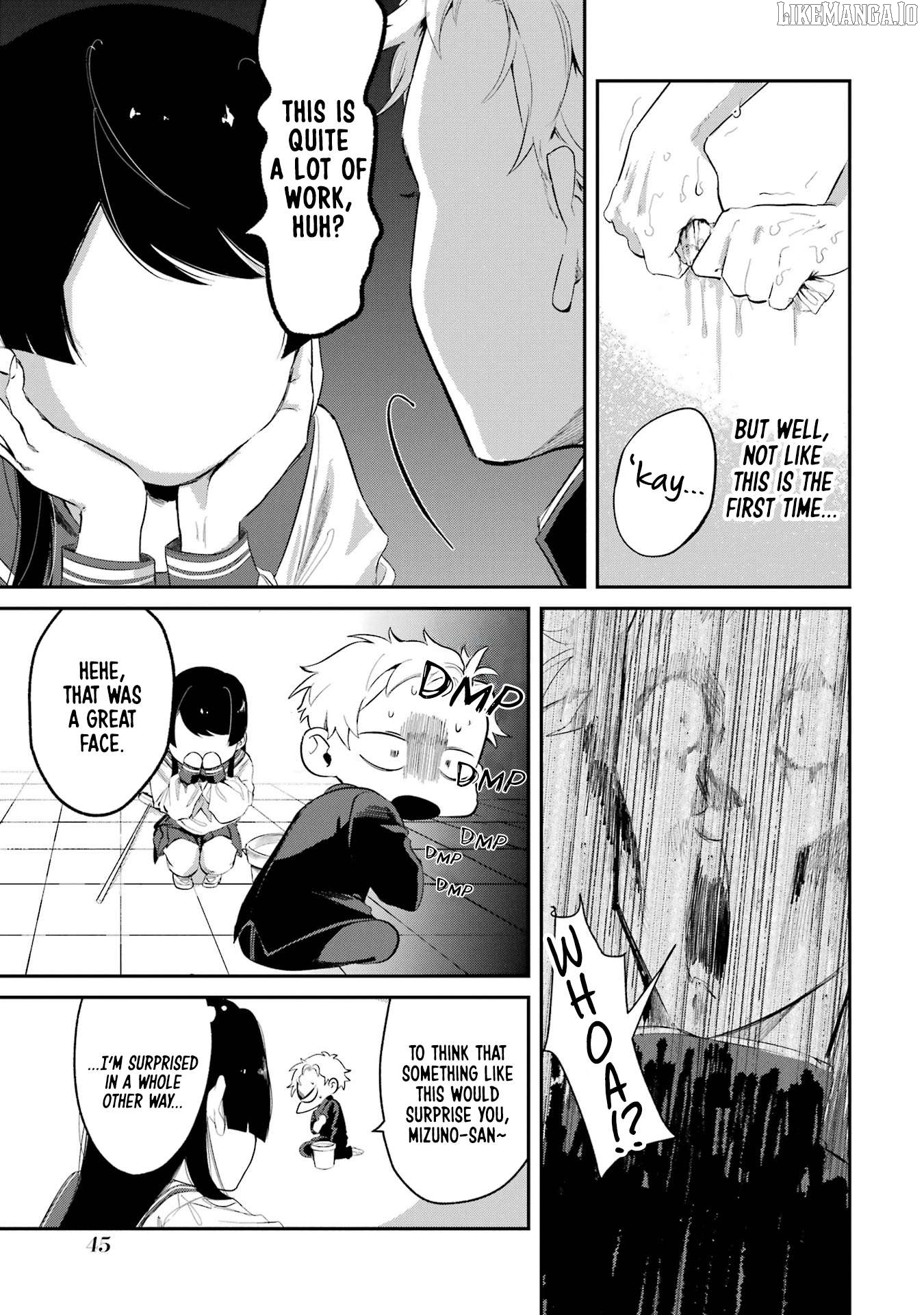 Tonari no Wakao-san wa Miesou de Mienai Chapter 4 - page 5