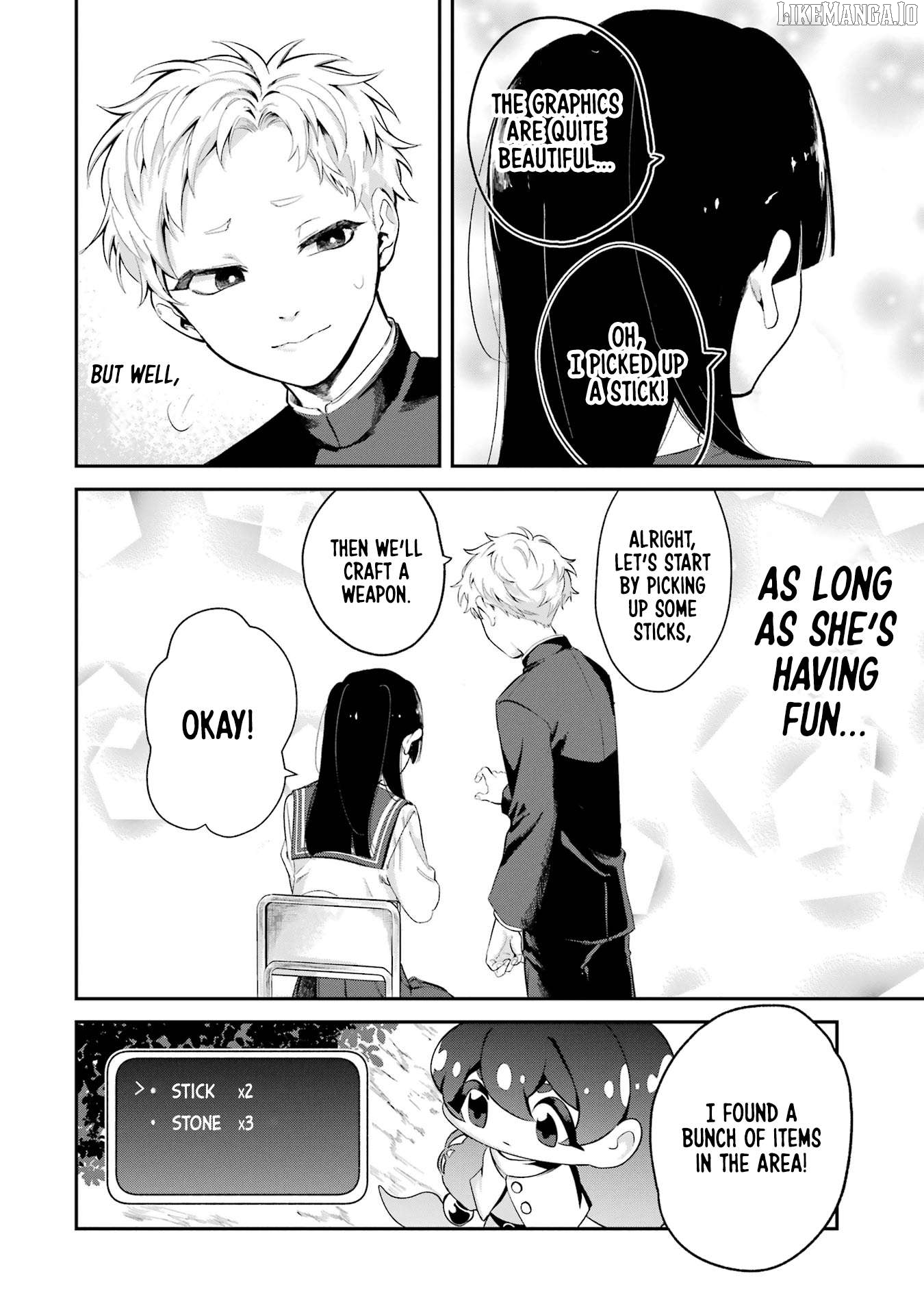 Tonari no Wakao-san wa Miesou de Mienai Chapter 5 - page 8