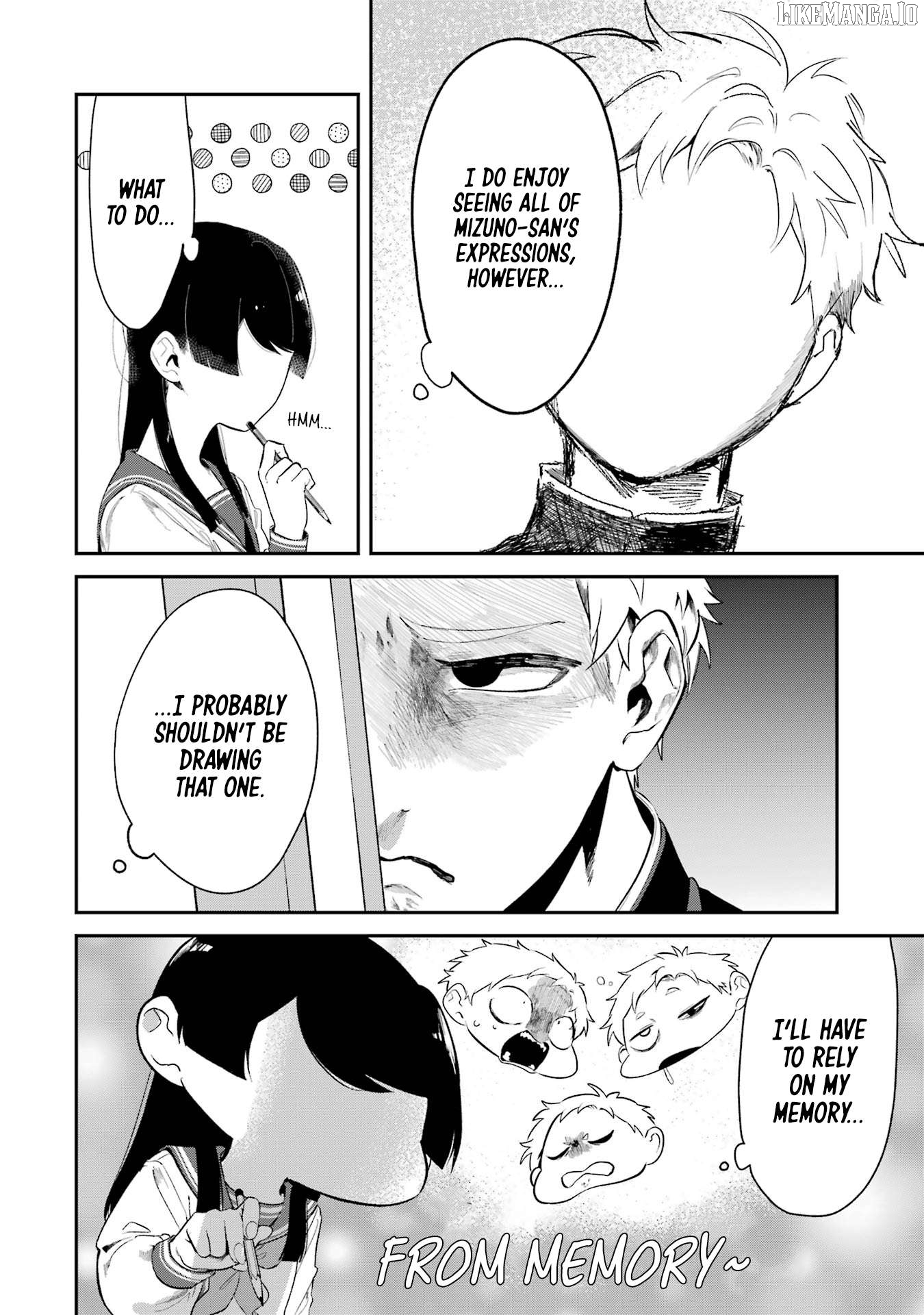 Tonari no Wakao-san wa Miesou de Mienai Chapter 6 - page 6