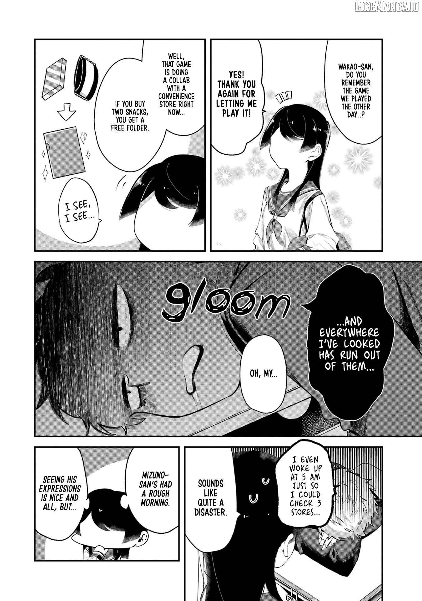 Tonari no Wakao-san wa Miesou de Mienai Chapter 7 - page 2
