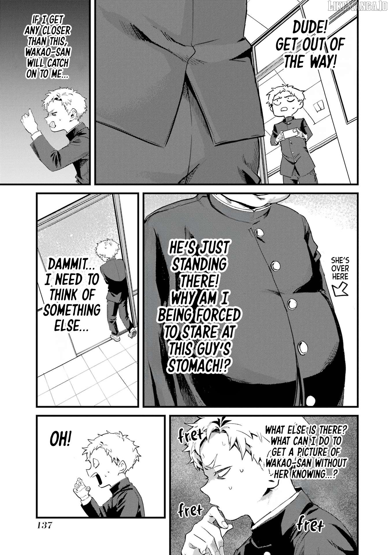 Tonari no Wakao-san wa Miesou de Mienai Chapter 10 - page 7