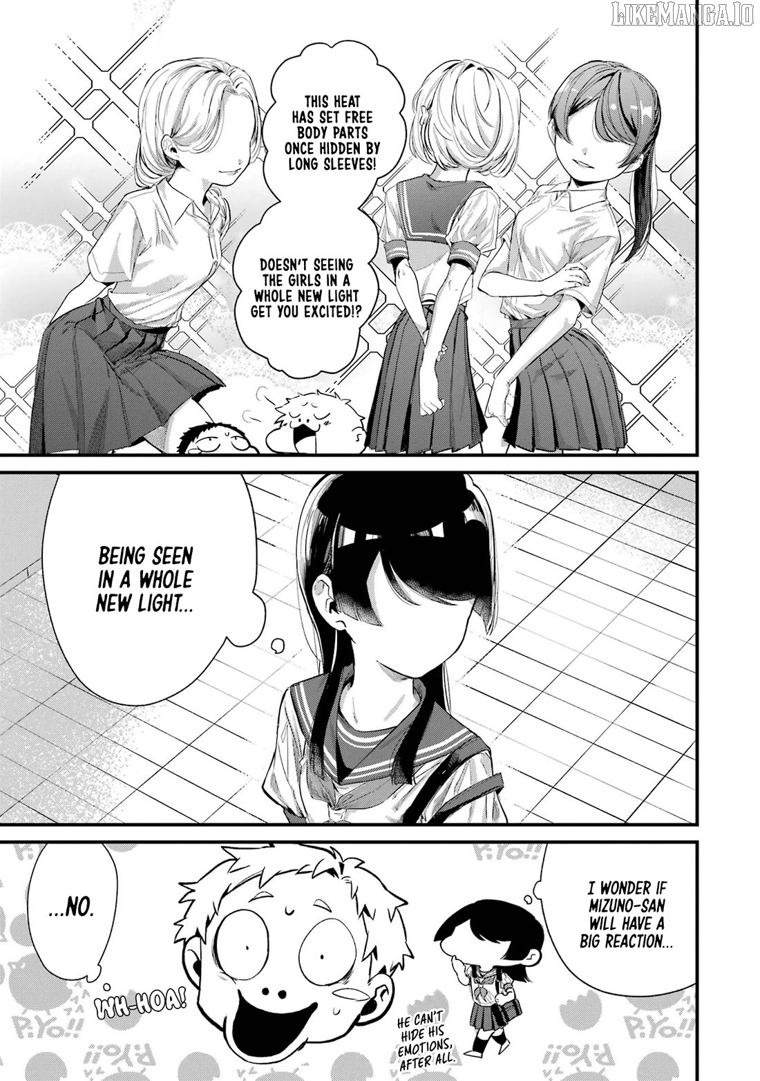 Tonari no Wakao-san wa Miesou de Mienai Chapter 11 - page 3