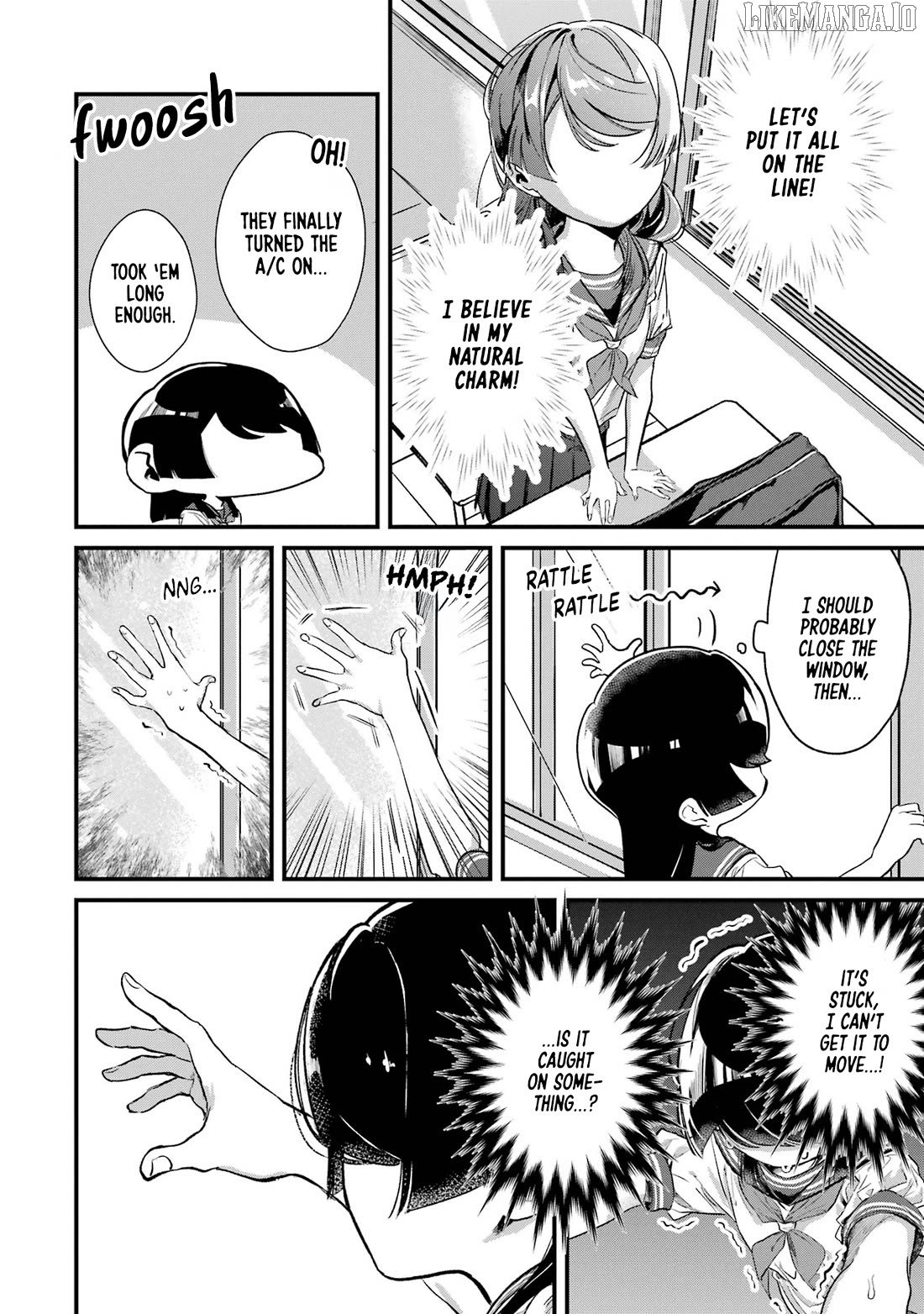 Tonari no Wakao-san wa Miesou de Mienai Chapter 11 - page 8
