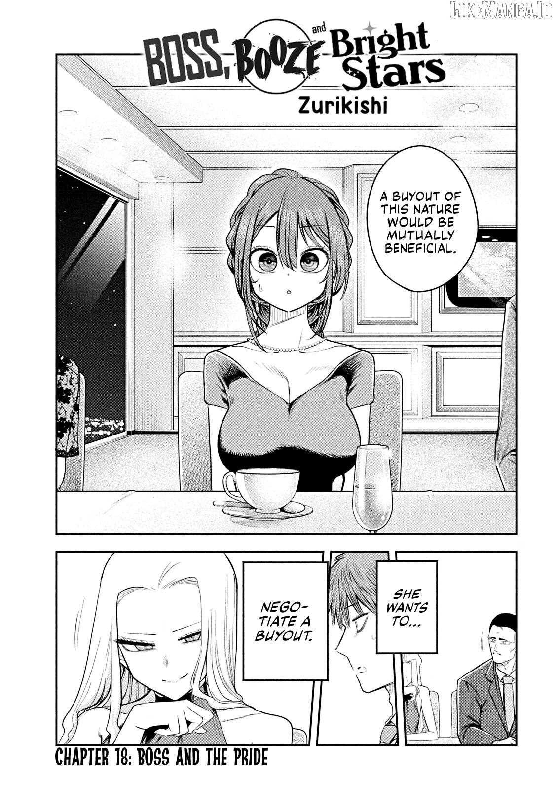 Sachou to Sake to Hoshi Chapter 18 - page 1