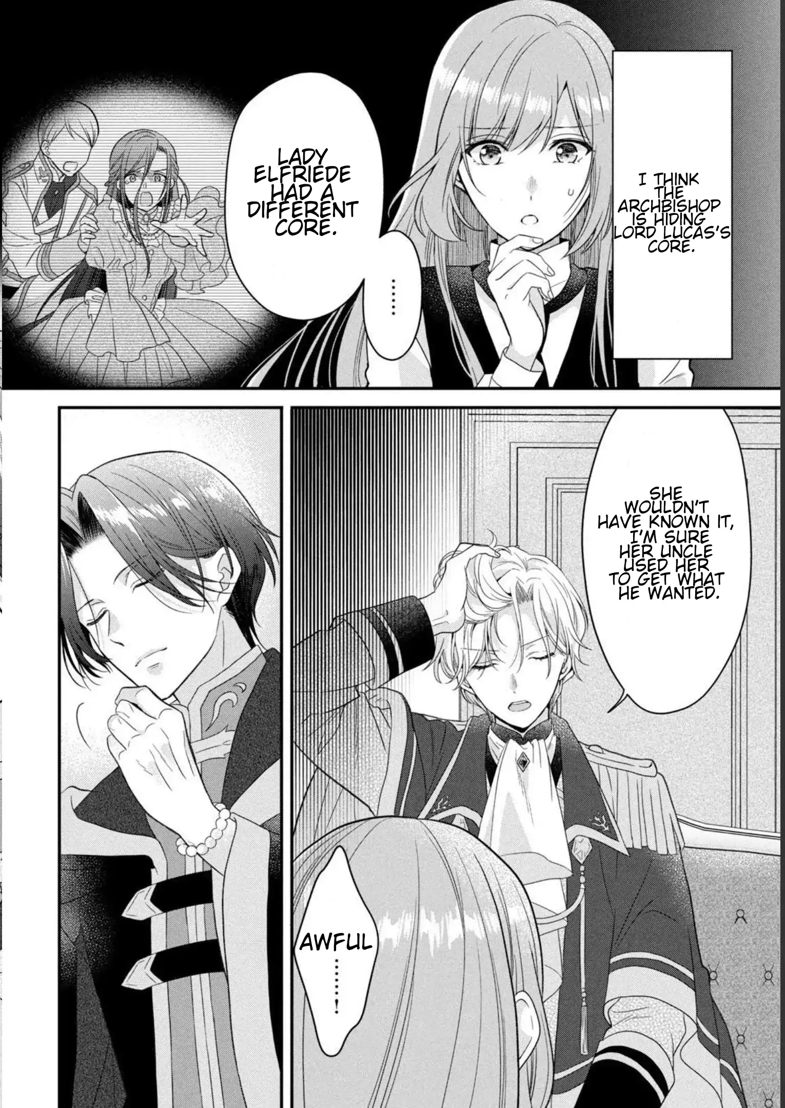 A Useless Saint and A Cursed Paladin <I Confessed to Make Memories but I was Proposed to Instead> Chapter 8.1 - page 5