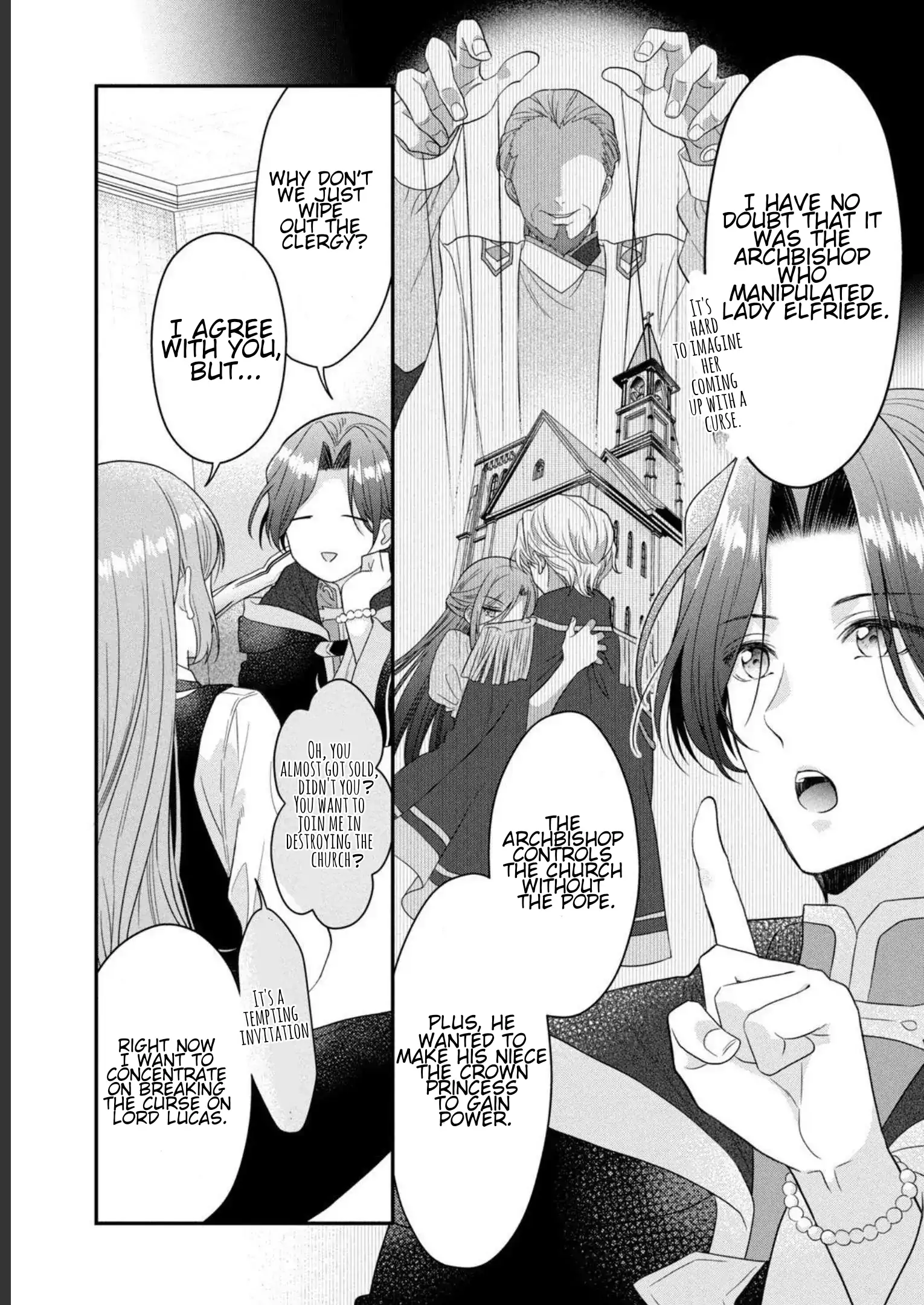 A Useless Saint and A Cursed Paladin <I Confessed to Make Memories but I was Proposed to Instead> Chapter 8.1 - page 6