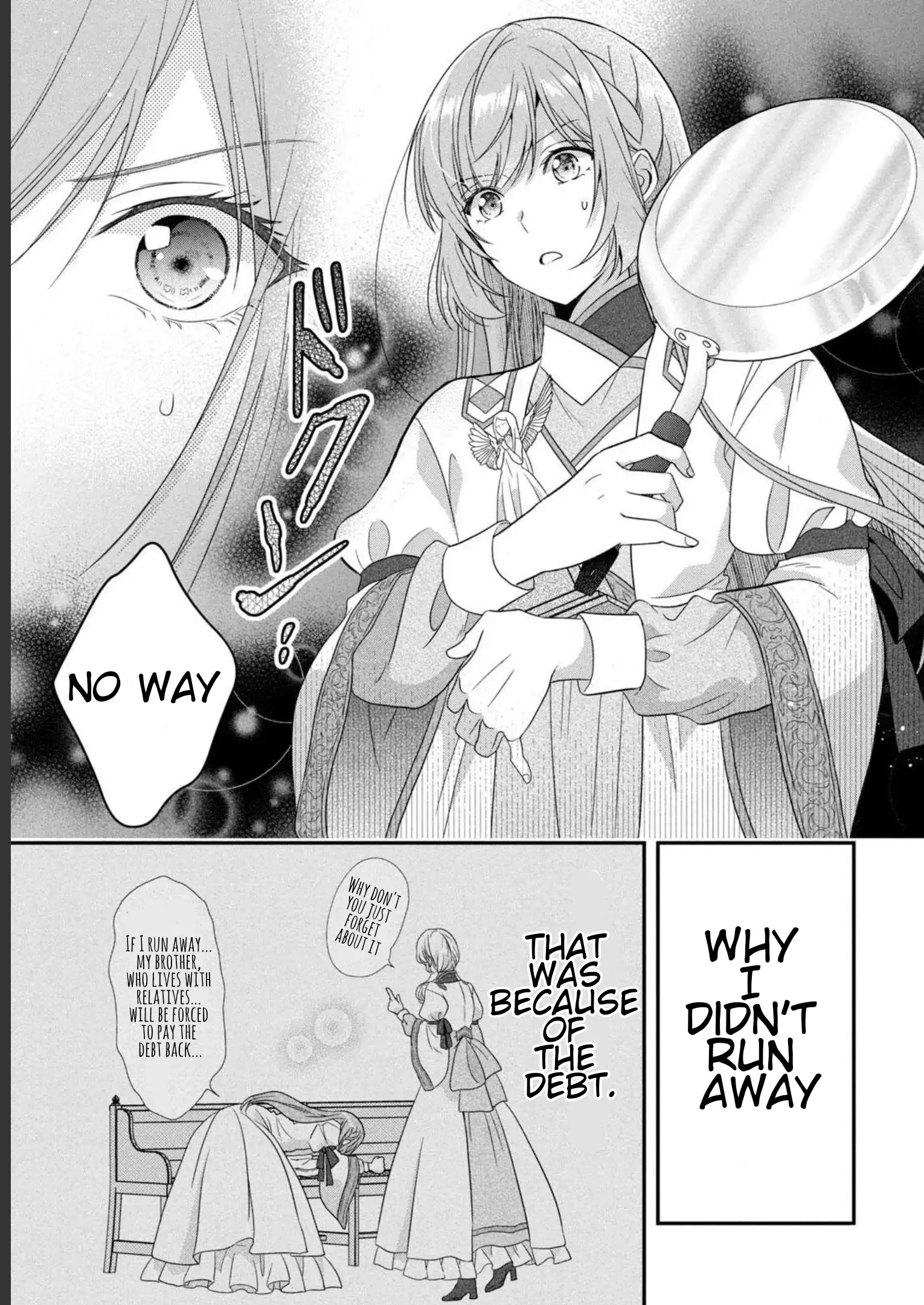 A Useless Saint and A Cursed Paladin <I Confessed to Make Memories but I was Proposed to Instead> Chapter 8.2 - page 23