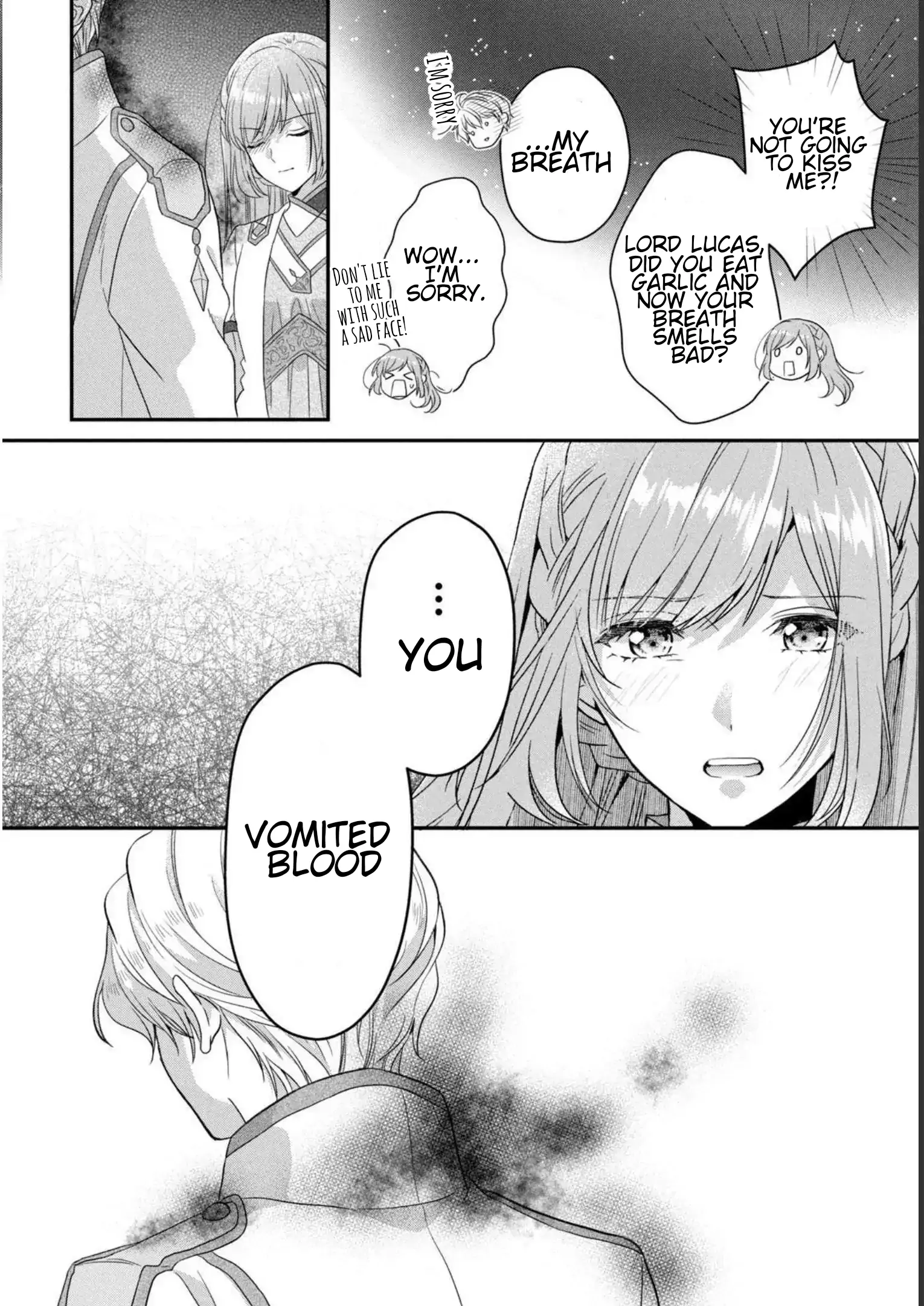 A Useless Saint and A Cursed Paladin <I Confessed to Make Memories but I was Proposed to Instead> Chapter 8.2 - page 6