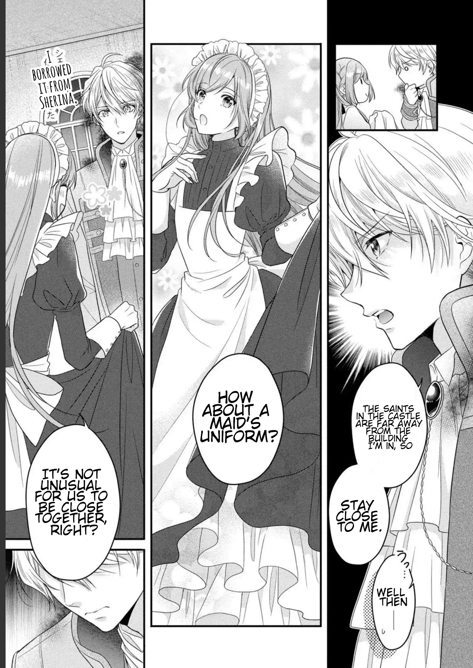 A Useless Saint and A Cursed Paladin <I Confessed to Make Memories but I was Proposed to Instead> Chapter 8.3 - page 6