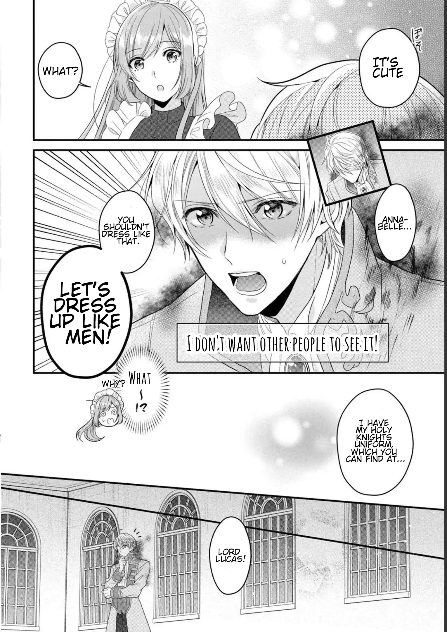 A Useless Saint and A Cursed Paladin <I Confessed to Make Memories but I was Proposed to Instead> Chapter 8.3 - page 7