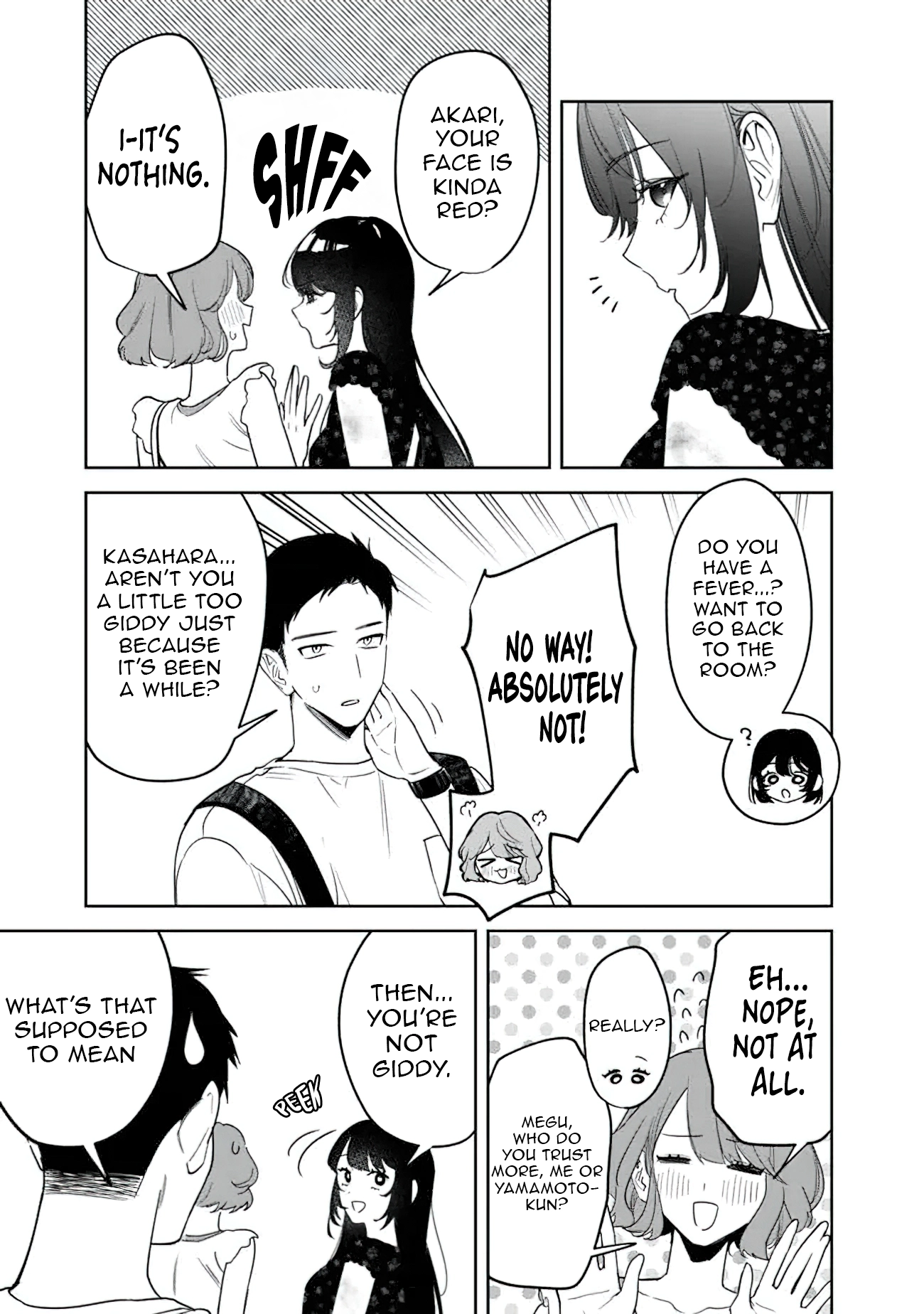 Living together with the queen from my high school days Chapter 20 - page 3